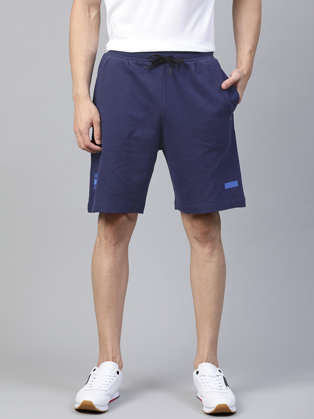HRX By Hrithik Roshan Men Medieval Blue Typographic Slim Fit Bio-Wash Lifestyle Shorts, Navy blue
HRX By Hrithik Roshan Men Medieval Blue Typographic Slim Fit Bio-Wash Lifestyle Shorts, Navy blue
