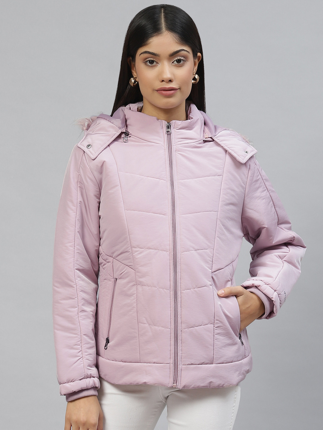 Foreign Culture By Fort Collins Women Lavender Faux Fur Trim Longline Parka Jacket
Foreign Culture By Fort Collins Women Lavender Faux Fur Trim Longline Parka Jacket