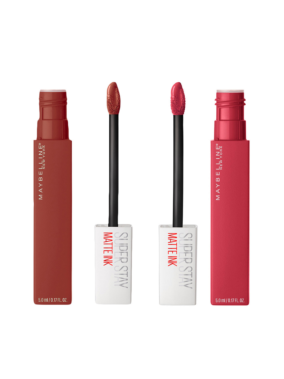 Maybelline New York Set of 2 Super Stay Matte Ink Liquid Lipstick, Red 
Maybelline New York Set of 2 Super Stay Matte Ink Liquid Lipstick, Red