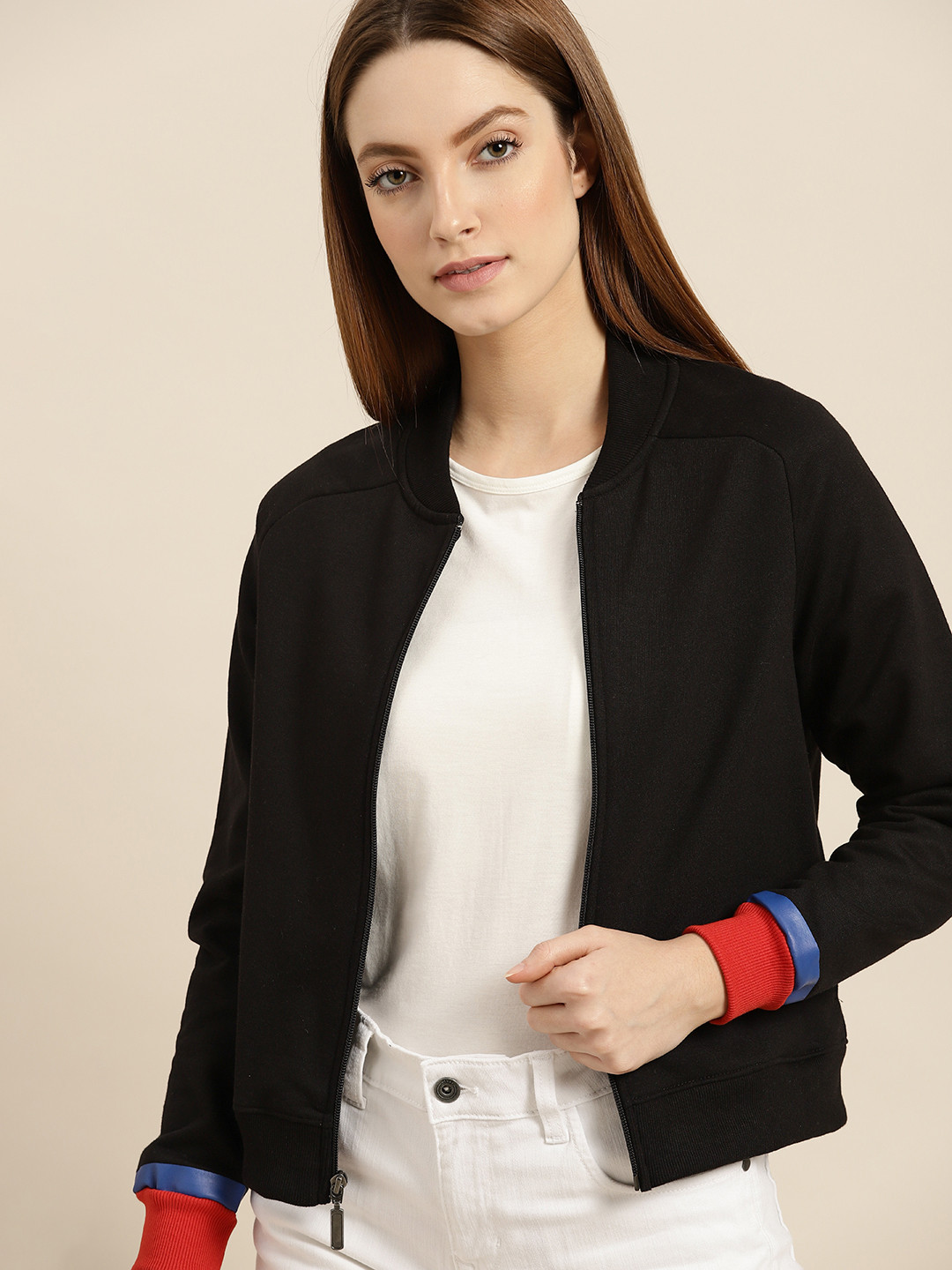 ether Women Black Solid Sweatshirt
ether Women Black Solid Sweatshirt