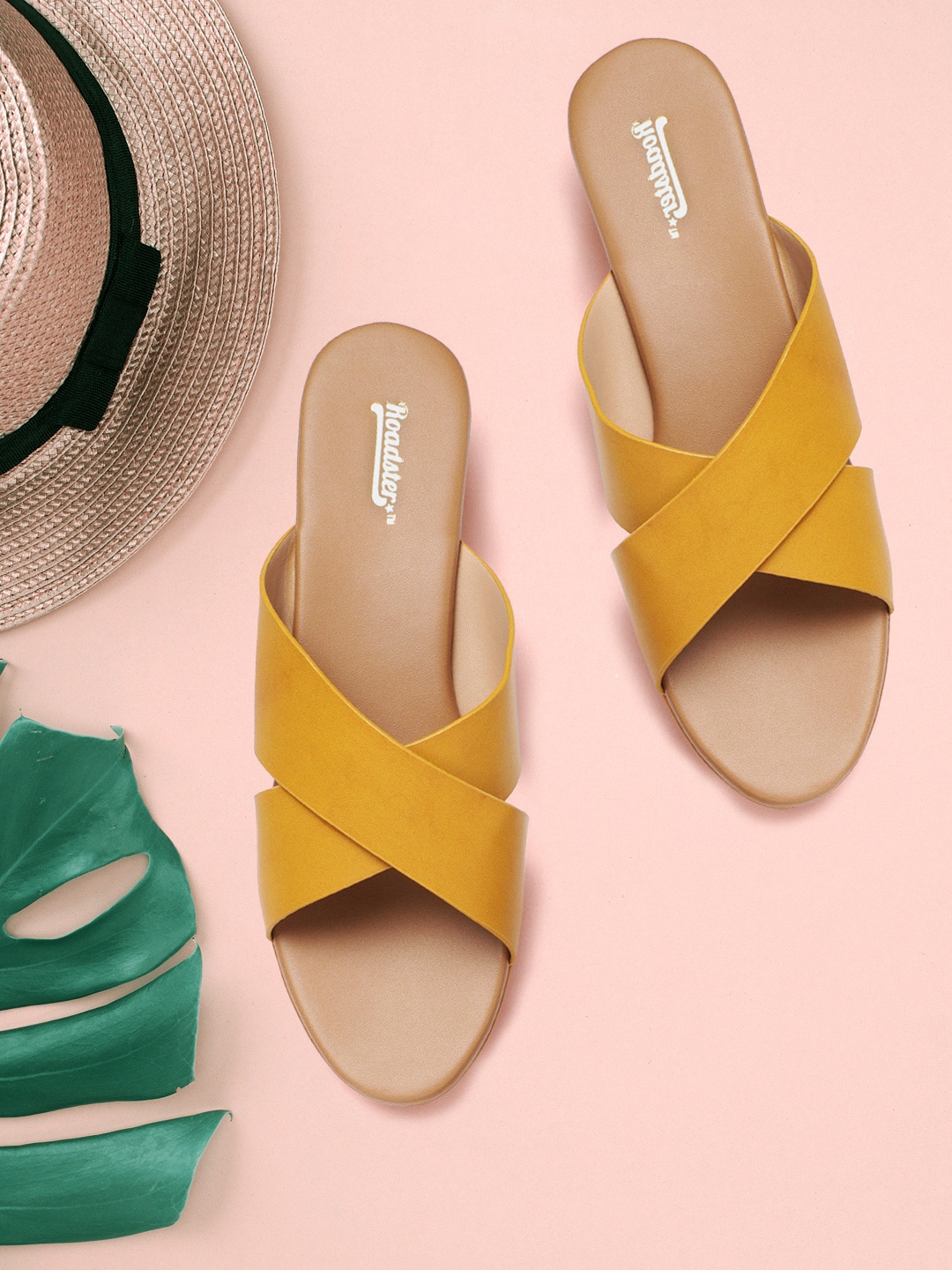 Roadster Women Mustard Yellow Solid Wedges