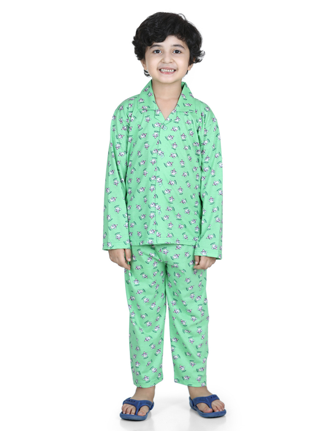 Aj DEZInES Boys Green Night Suit
Aj DEZInES Boys Green Night Suit