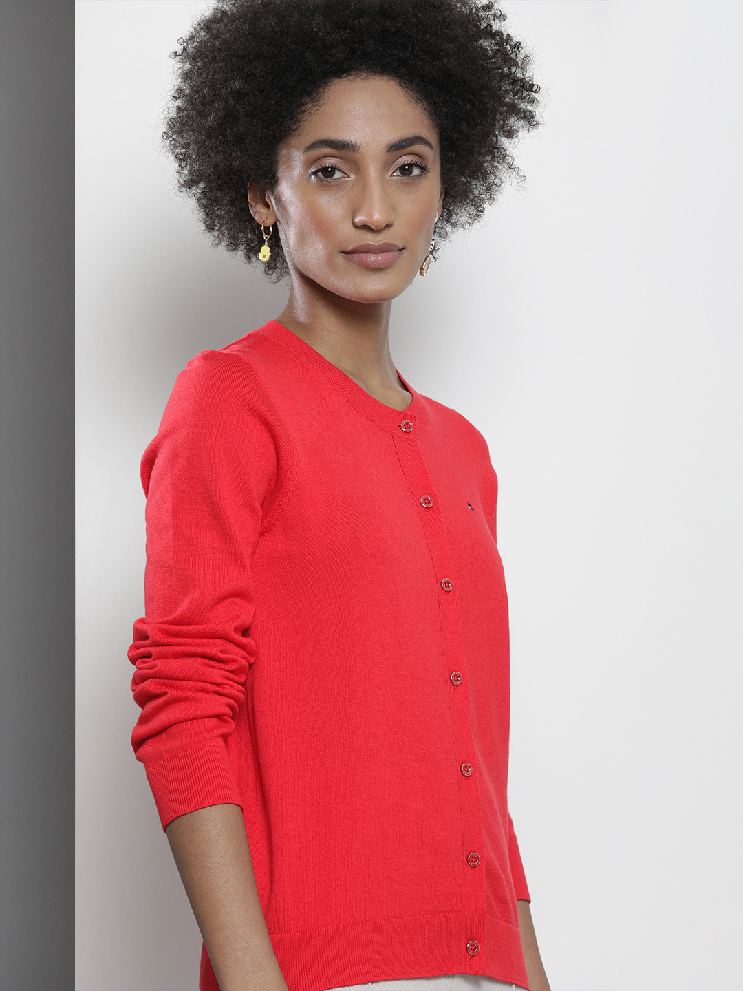 Tommy Hilfiger Women Red Solid Cardigan
Tommy Hilfiger Women Red Solid Cardigan