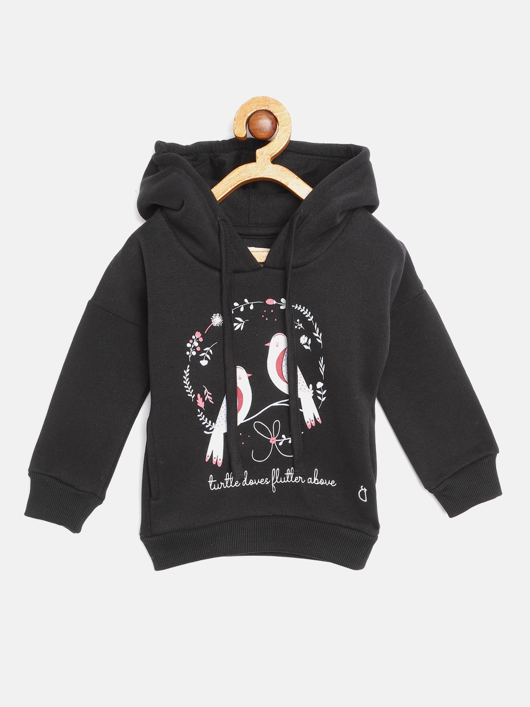 Gini and Jony Infant Girls Black & White Conversational Print Hooded Sweatshirt
Gini and Jony Infant Girls Black & White Conversational Print Hooded Sweatshirt