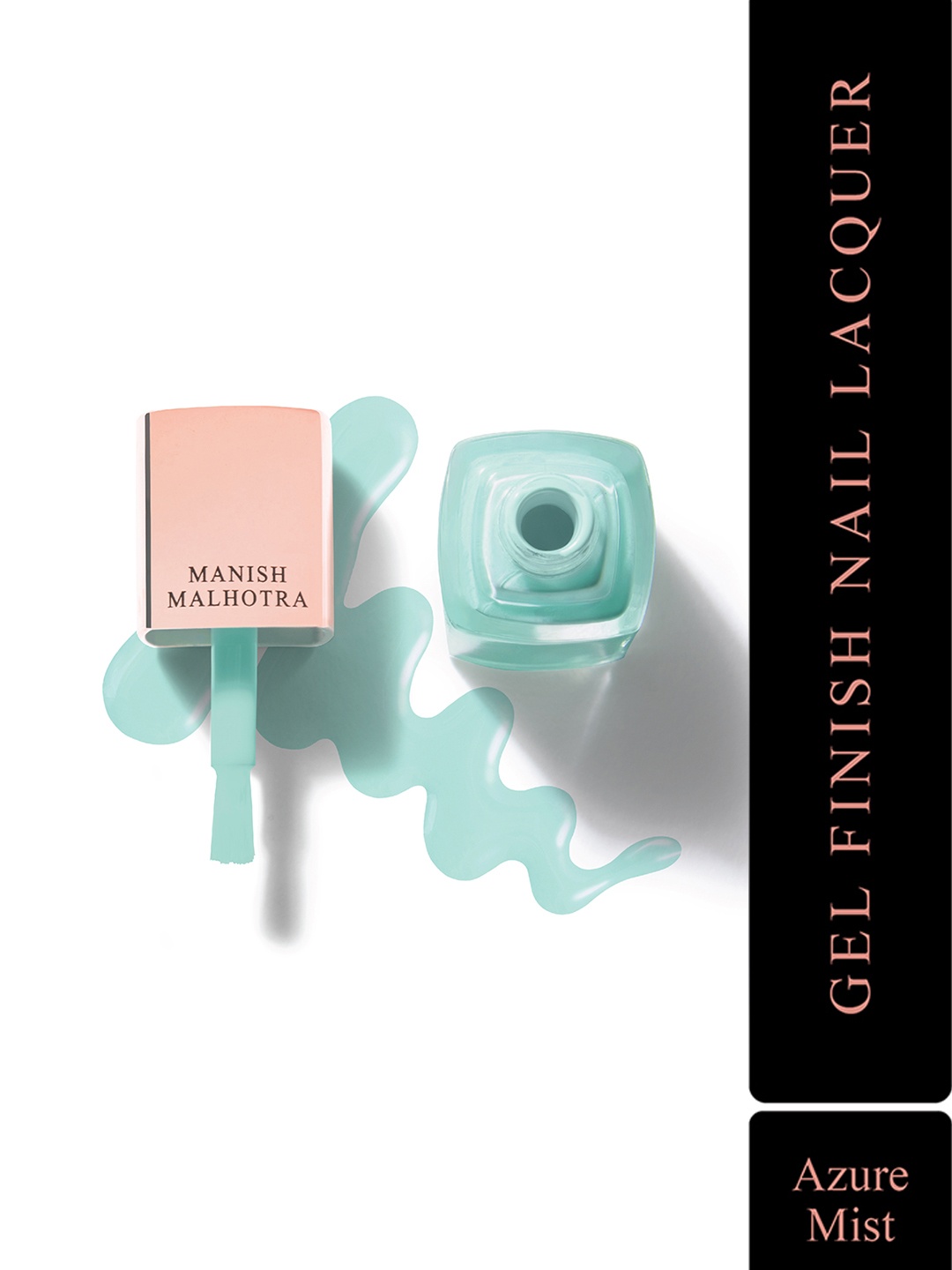 Manish Malhotra Beauty By MyGlamm Gel Finish Nail Lacquer-Pastel-Azure Mist-10ml, Green
Manish Malhotra Beauty By MyGlamm Gel Finish Nail Lacquer-Pastel-Azure Mist-10ml, Green