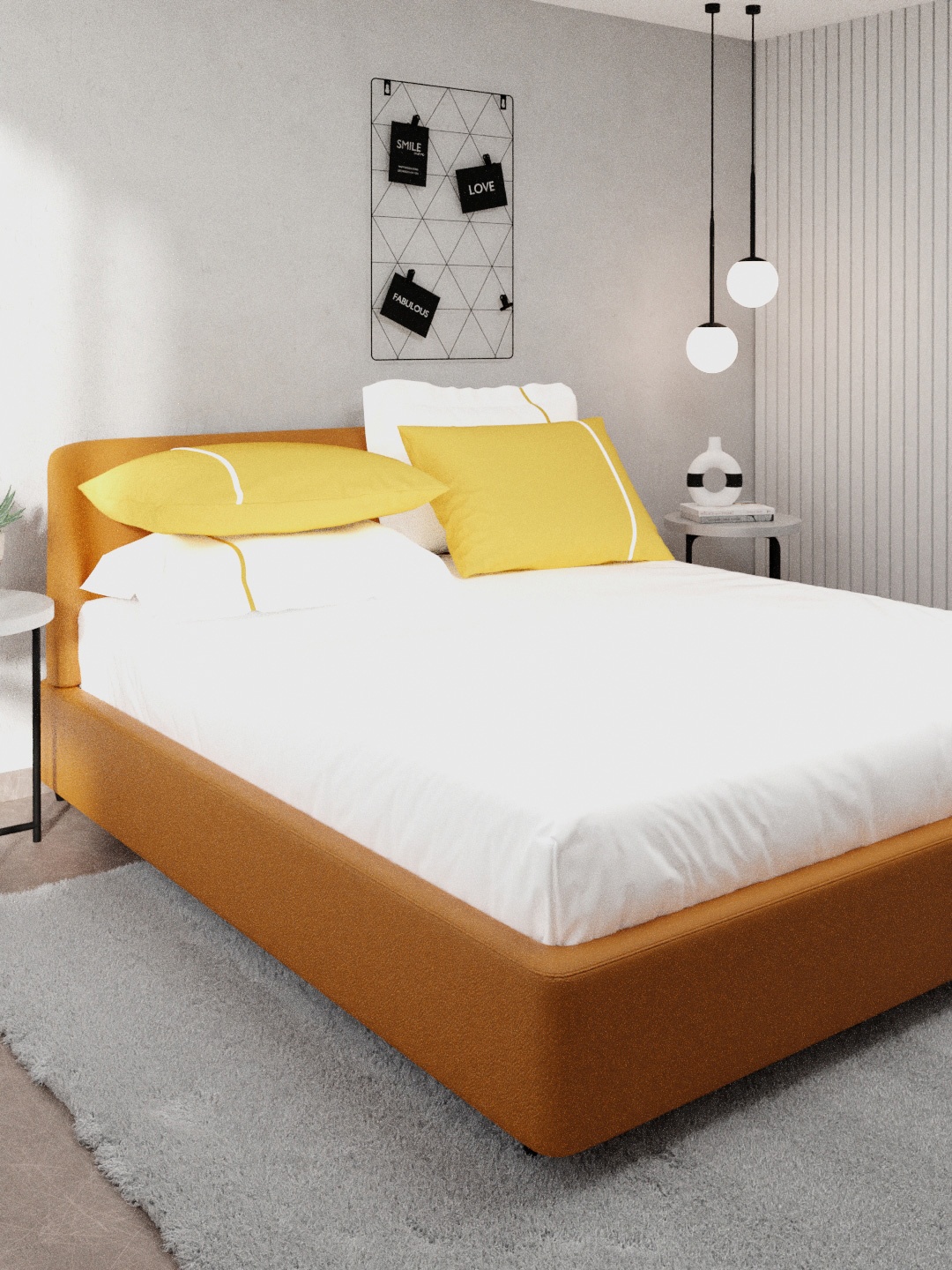 Stoa Paris White & Yellow Solid 144 TC Cotton King Size Bedsheet with 4 Pillow Covers
Stoa Paris White & Yellow Solid 144 TC Cotton King Size Bedsheet with 4 Pillow Covers
