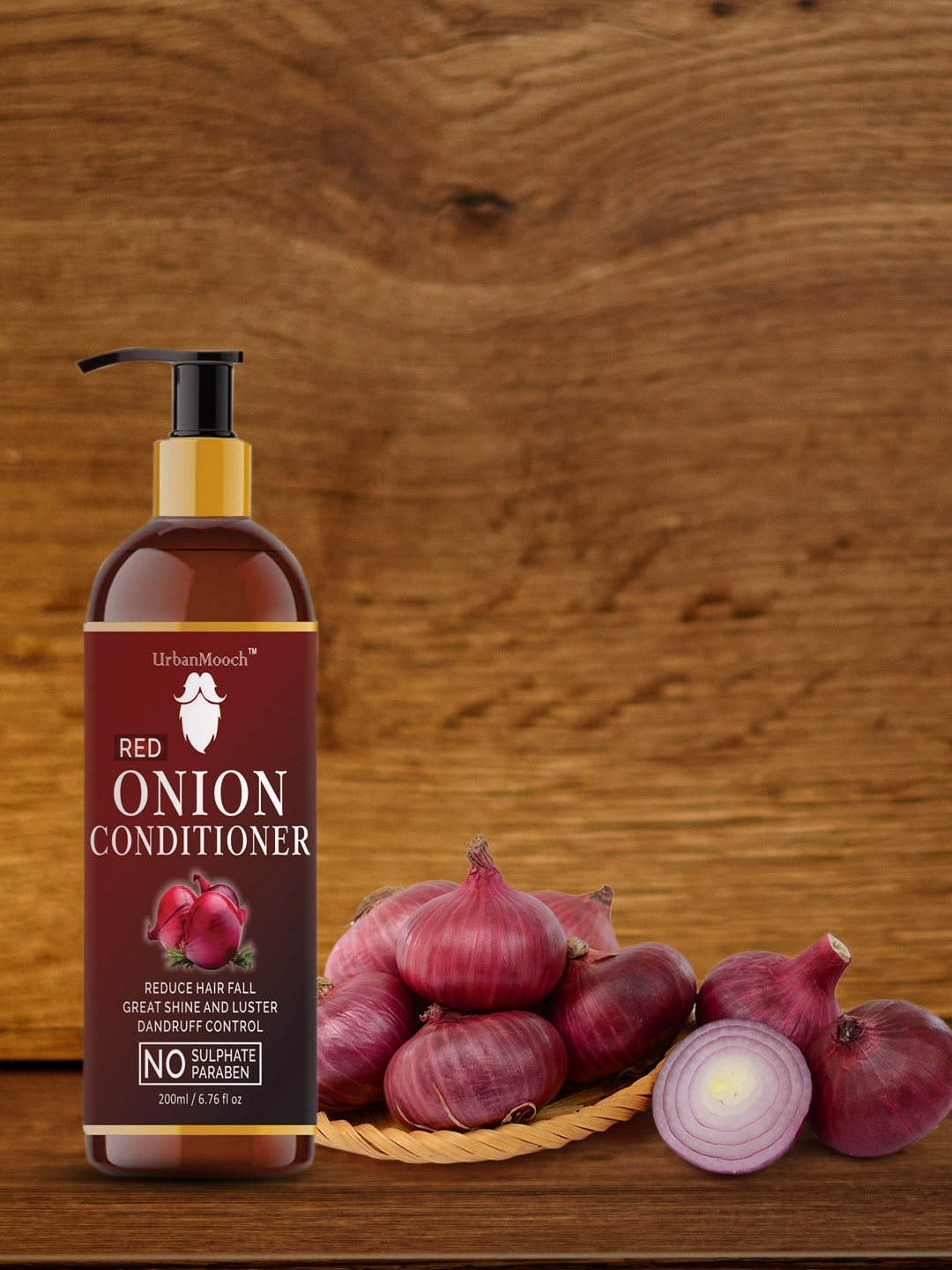 UrbanMooch Onion Hair Conditioner for Hair Growth & Hair Fall Control - 200 ML, White
UrbanMooch Onion Hair Conditioner for Hair Growth & Hair Fall Control - 200 ML, White