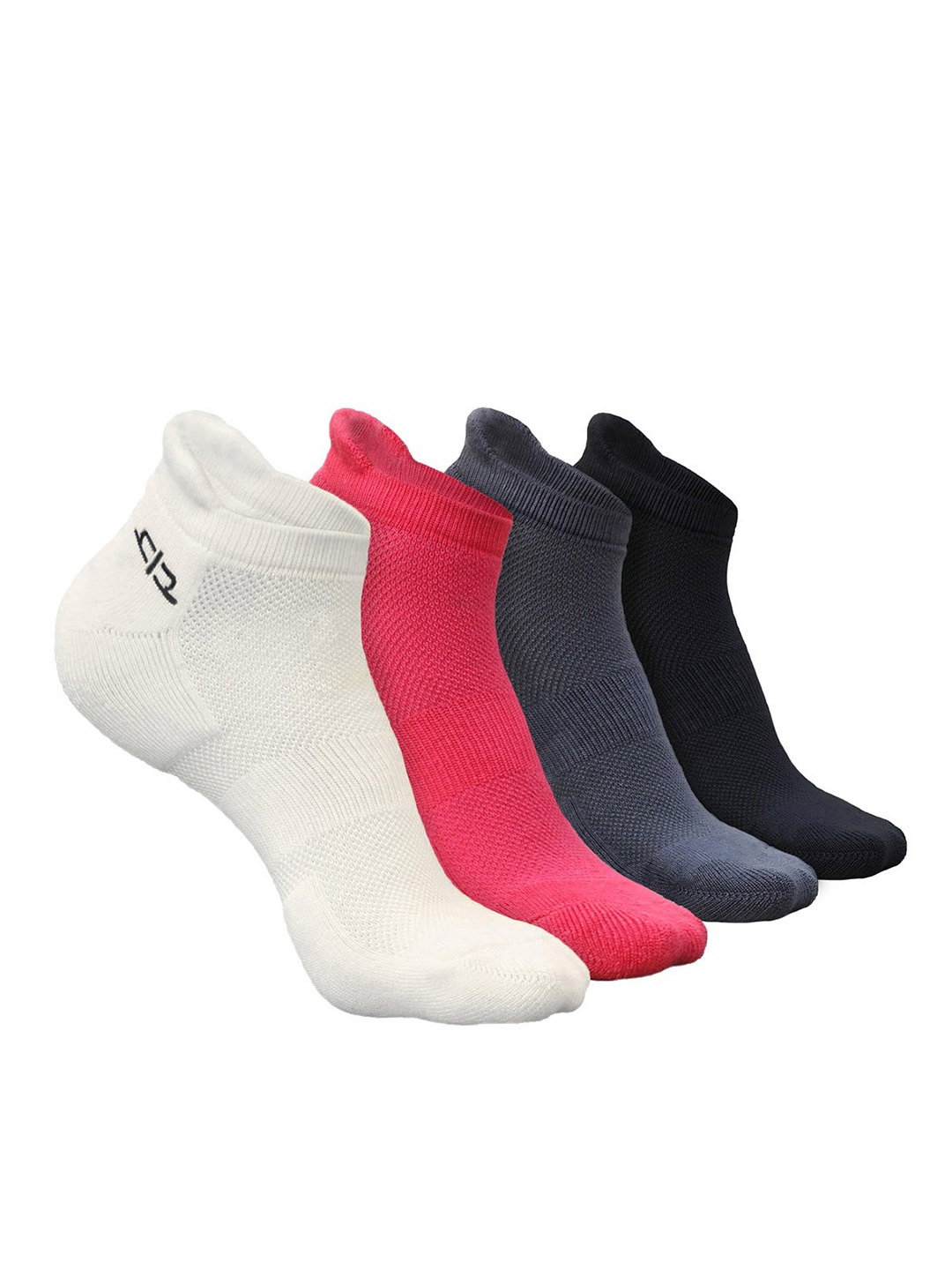 Heelium Women Pack of 4 Bamboo Super Soft & Odour-Free Breathable Ankle-Length Socks, White
Heelium Women Pack of 4 Bamboo Super Soft & Odour-Free Breathable Ankle-Length Socks, White