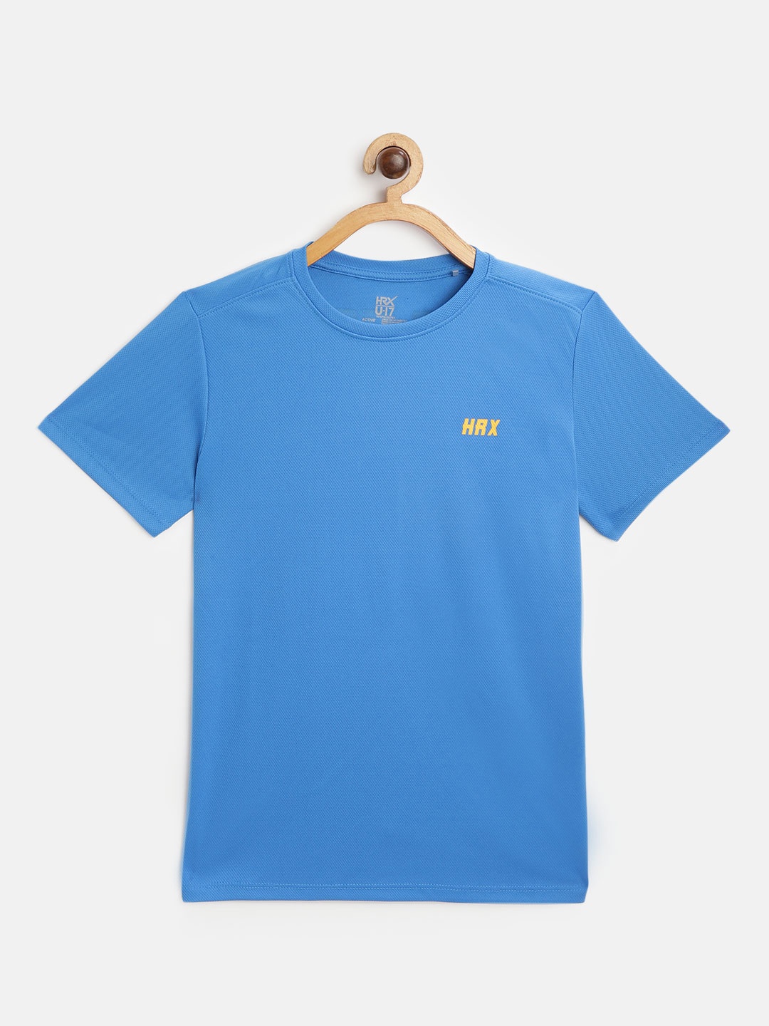 HRX by Hrithik Roshan Boys Blue & Yellow Typography Print Rapid-Dry Antimicrobial T-shirt
HRX by Hrithik Roshan Boys Blue & Yellow Typography Print Rapid-Dry Antimicrobial T-shirt