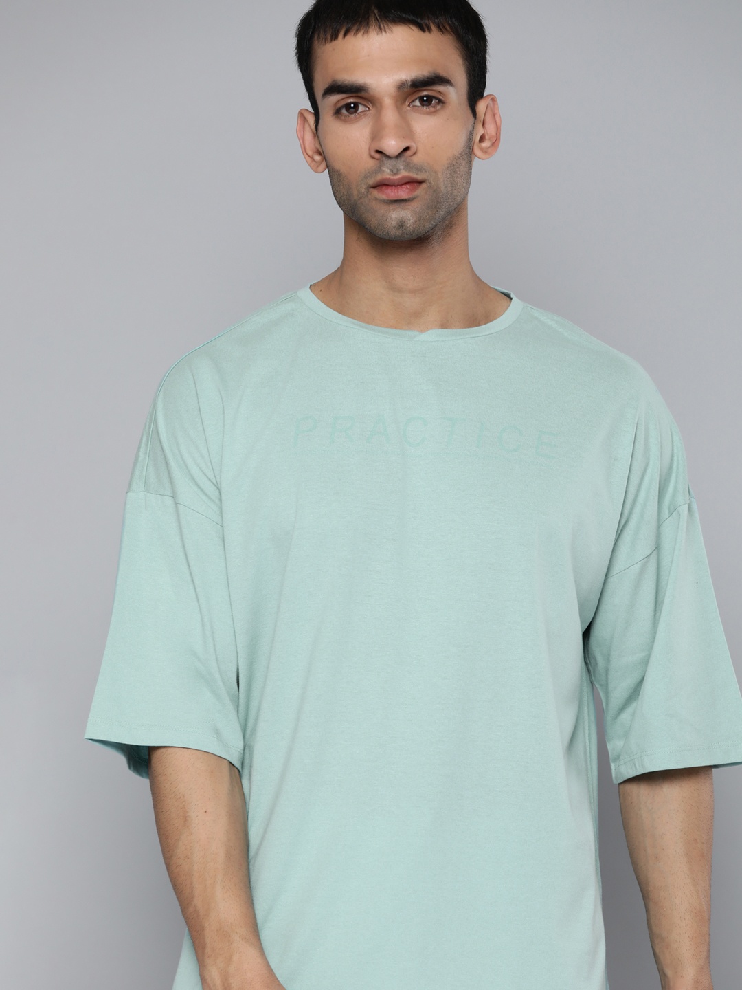 HRX By Hrithik Roshan Yoga Men Aquifier Rapid-Dry Typography Sustainable T-shirt, Sea green
HRX By Hrithik Roshan Yoga Men Aquifier Rapid-Dry Typography Sustainable T-shirt, Sea green