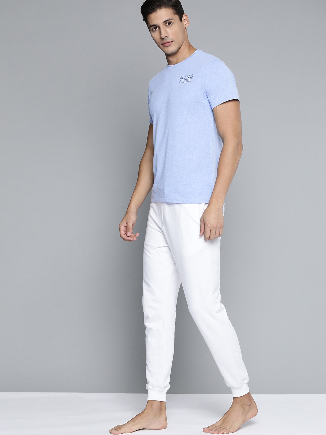 HRX By Hrithik Roshan Yoga Men Aqua Melange Typography Sustainable Tshirts, Blue
HRX By Hrithik Roshan Yoga Men Aqua Melange Typography Sustainable Tshirts, Blue