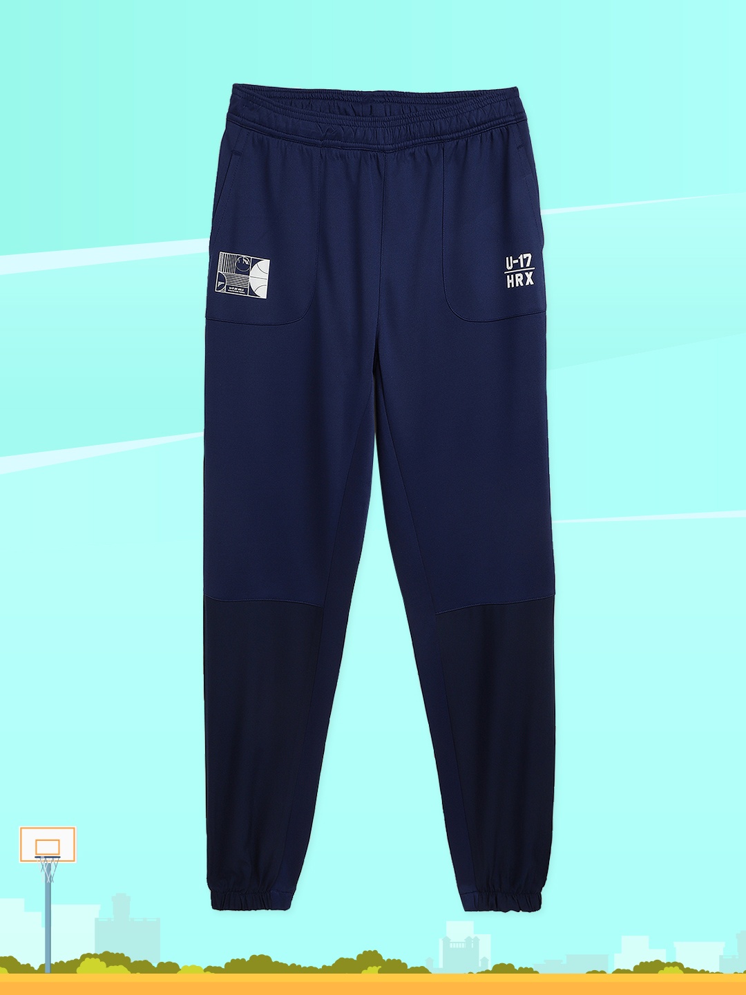 HRX By Hrithik Roshan U-17 Active Boys Estate Blue Rapid-Dry Solid Track Pants, Navy blue
HRX By Hrithik Roshan U-17 Active Boys Estate Blue Rapid-Dry Solid Track Pants, Navy blue