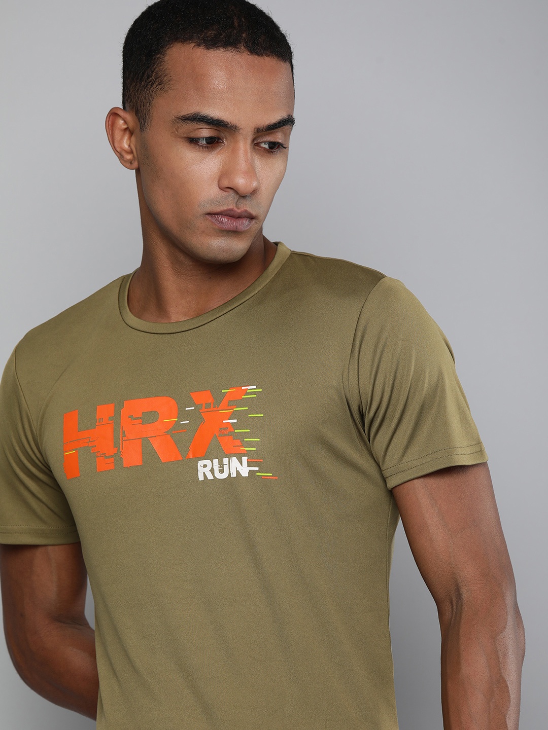 HRX By Hrithik Roshan Men Brunt Oliva Printed Rapid-Dry Antimicrobial Running Tshirt, Olive
HRX By Hrithik Roshan Men Brunt Oliva Printed Rapid-Dry Antimicrobial Running Tshirt, Olive