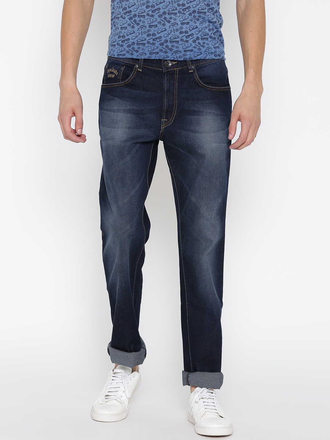 Pepe Jeans Men Navy Holborne Regular Fit Low-Rise Clean Look Stretchable Jeans, Navy blue
Pepe Jeans Men Navy Holborne Regular Fit Low-Rise Clean Look Stretchable Jeans, Navy blue