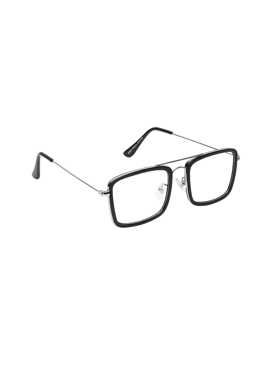 CRIBA Unisex Clear Lens & Black Square Sunglasses with UV Protected Lens, Transparent
CRIBA Unisex Clear Lens & Black Square Sunglasses with UV Protected Lens, Transparent