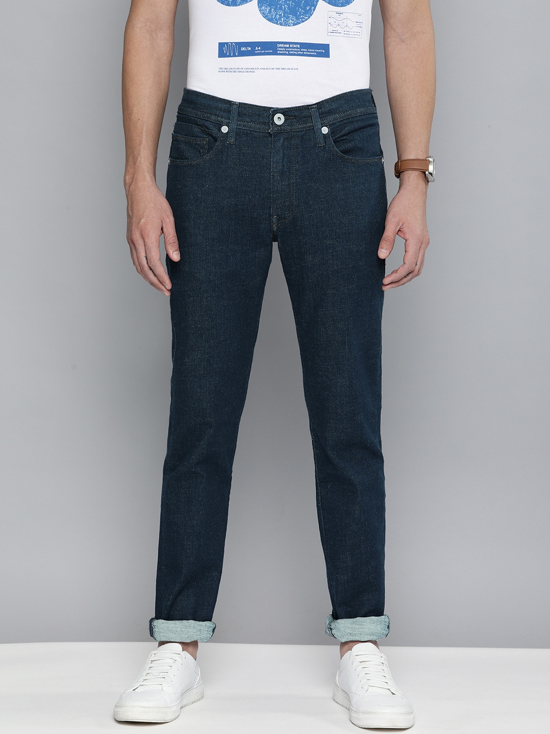 Levis Men Blue Slim Fit Stretchable Jeans