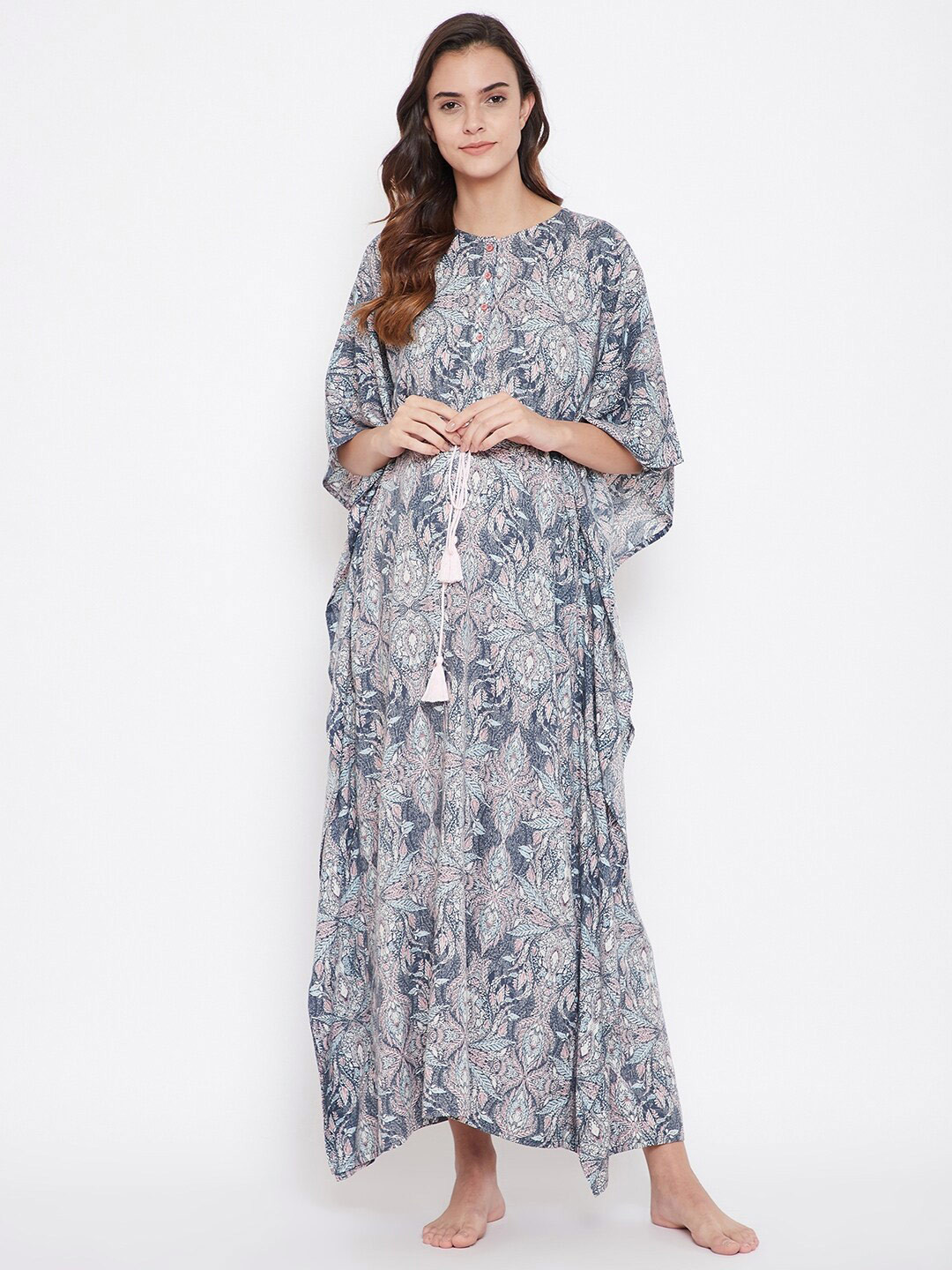 The Kaftan Company Grey Printed Maternity & Feeding Kaftan Nightdress LW_VS_MAMMAMIA141
The Kaftan Company Grey Printed Maternity & Feeding Kaftan Nightdress LW_VS_MAMMAMIA141