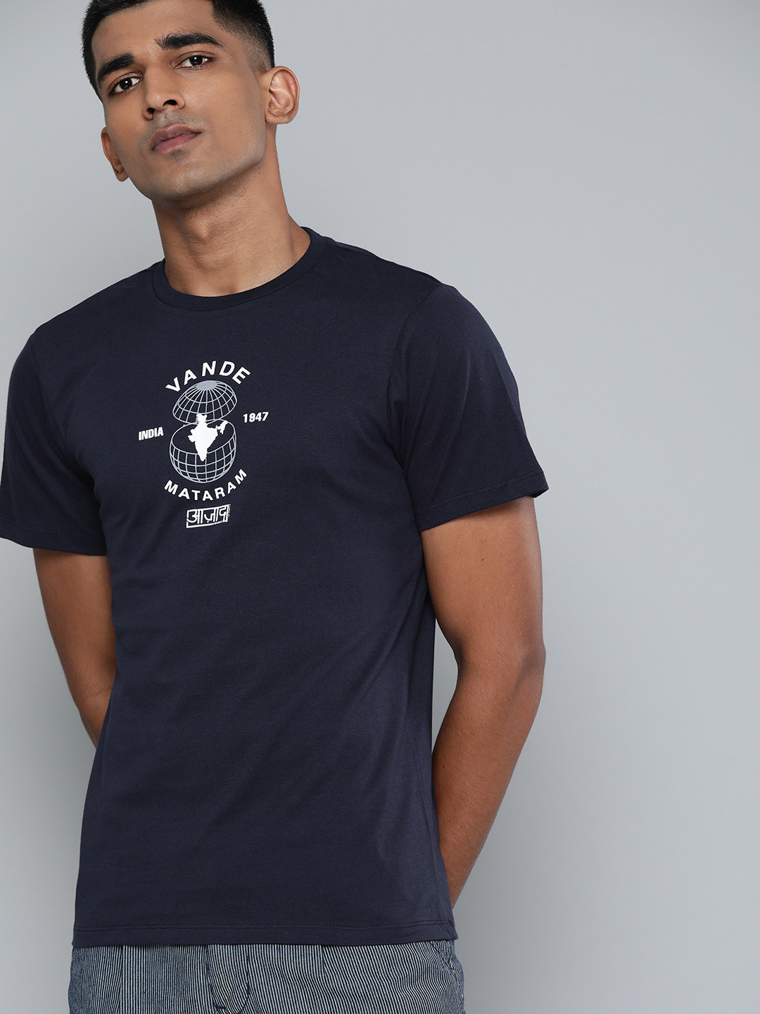 Kook N Keech Unisex Navy Blue Pure Cotton Independence Theme Printed Pure Cotton T-shirt
Kook N Keech Unisex Navy Blue Pure Cotton Independence Theme Printed Pure Cotton T-shirt