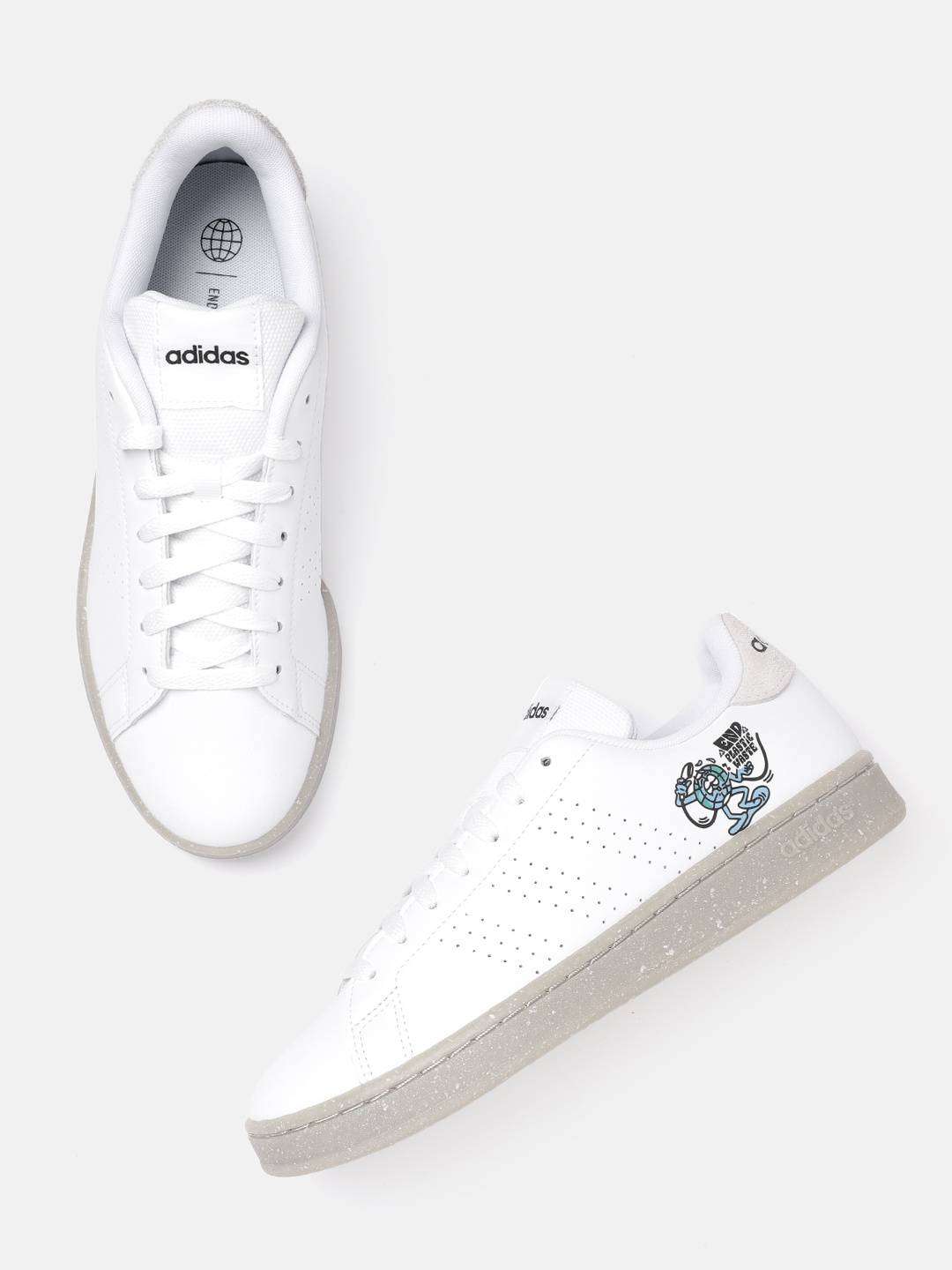 ADIDAS Men White Perforated Detail Advantage Leather Sustainable Sneakers Excluding Trims
ADIDAS Men White Perforated Detail Advantage Leather Sustainable Sneakers Excluding Trims