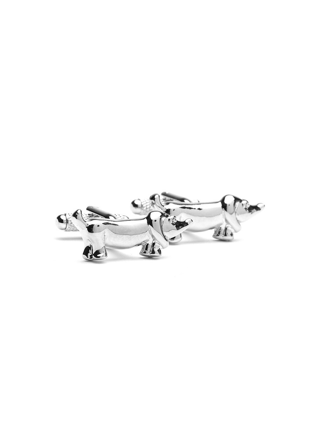 Alvaro Castagnino Silver-Toned Geometric Cufflink
Alvaro Castagnino Silver-Toned Geometric Cufflink
