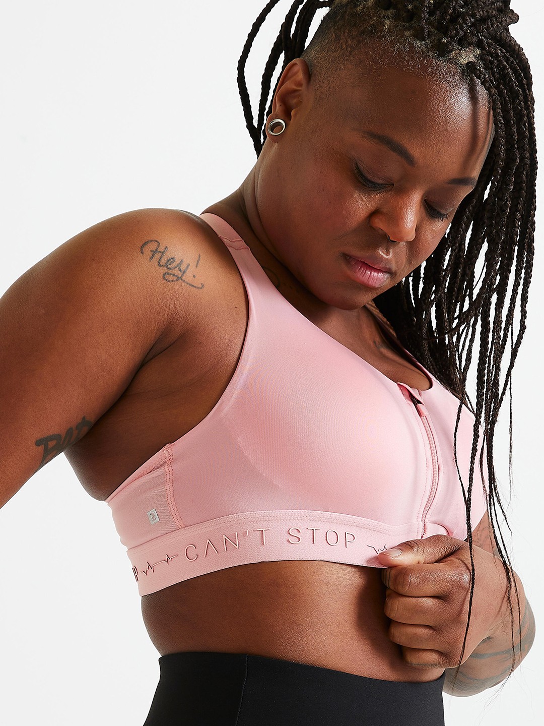 Domyos By Decathlon Pink Workout Bra-Full Coverage Heavily Padded 8643064