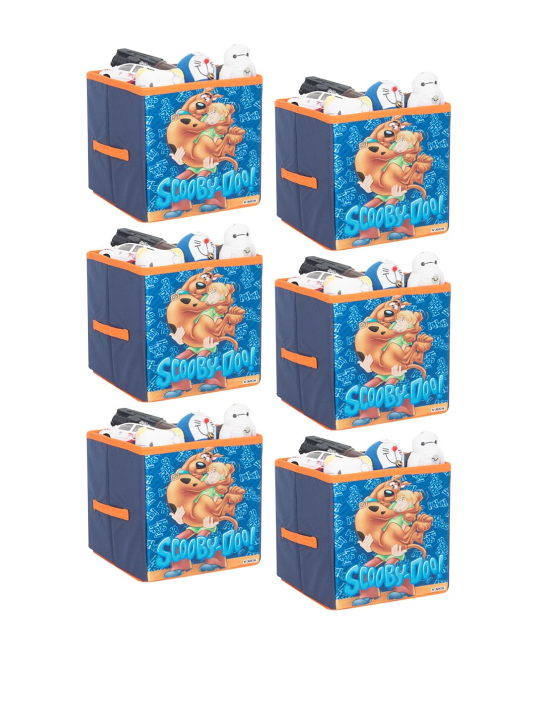prettykrafts Set Of 6 Blue Scooby-Doo Printed Foldable Kids Toys Organizer Storage Box
prettykrafts Set Of 6 Blue Scooby-Doo Printed Foldable Kids Toys Organizer Storage Box