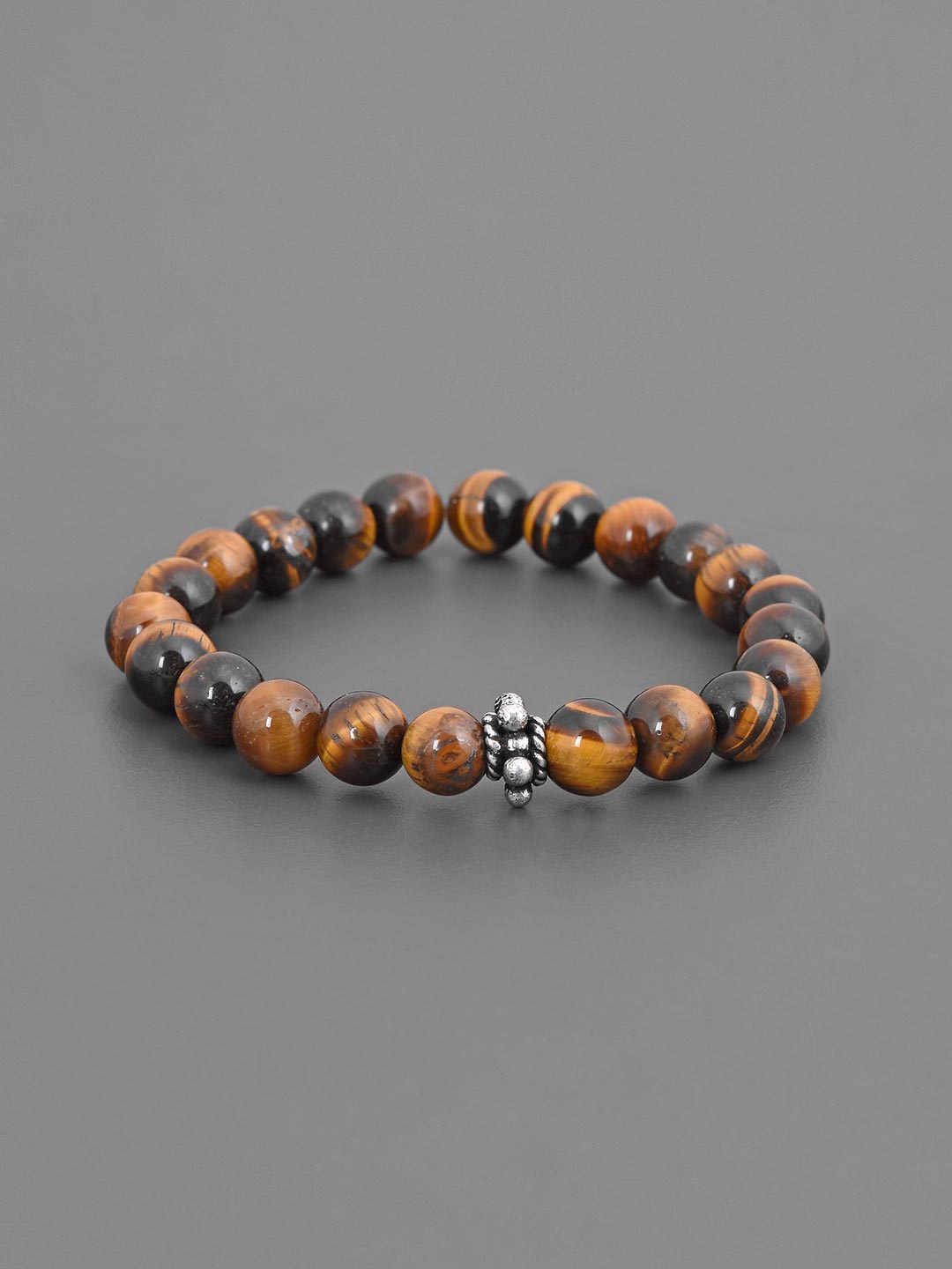 Tistabene Men Brown & Black Charm Bracelet