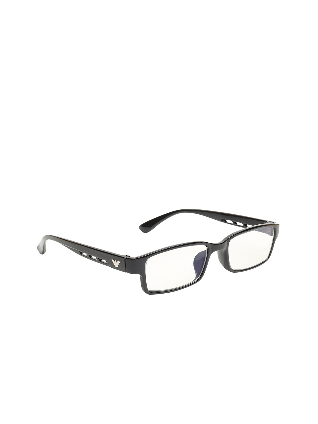 CRIBA Unisex Clear Lens & Black Rectangle Sunglasses with UV Protected Lens - BC_MODEL 30, Transparent
CRIBA Unisex Clear Lens & Black Rectangle Sunglasses with UV Protected Lens - BC_MODEL 30, Transparent