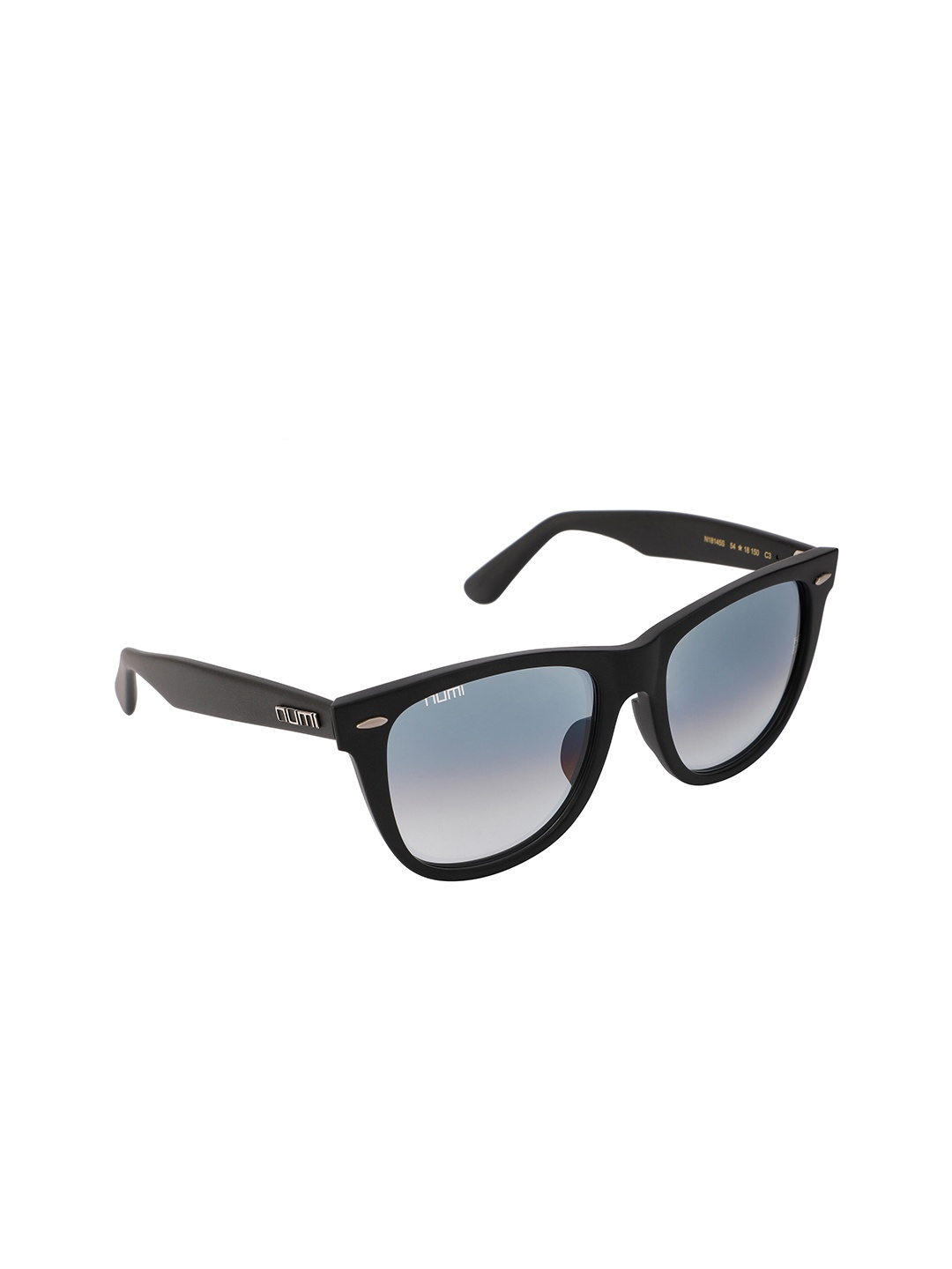 NUMI Unisex Blue Lens & Black Wayfarer Sunglasses with UV Protected Lens - N18145SCL3
NUMI Unisex Blue Lens & Black Wayfarer Sunglasses with UV Protected Lens - N18145SCL3
