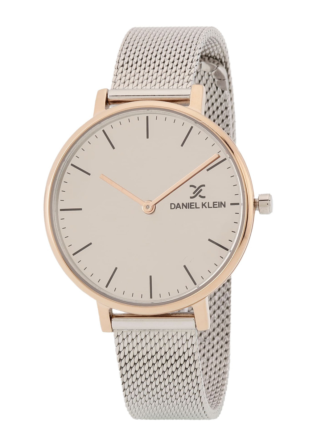 Daniel Klein Women Silver-Toned Bracelet Style Straps Analogue Watch DK.1.12809
Daniel Klein Women Silver-Toned Bracelet Style Straps Analogue Watch DK.1.12809