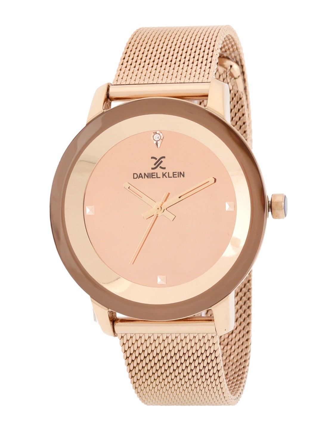 Daniel Klein Women Rose Gold-Toned Dial & Rose Gold Toned Bracelet Style Straps Analogue Watch
Daniel Klein Women Rose Gold-Toned Dial & Rose Gold Toned Bracelet Style Straps Analogue Watch