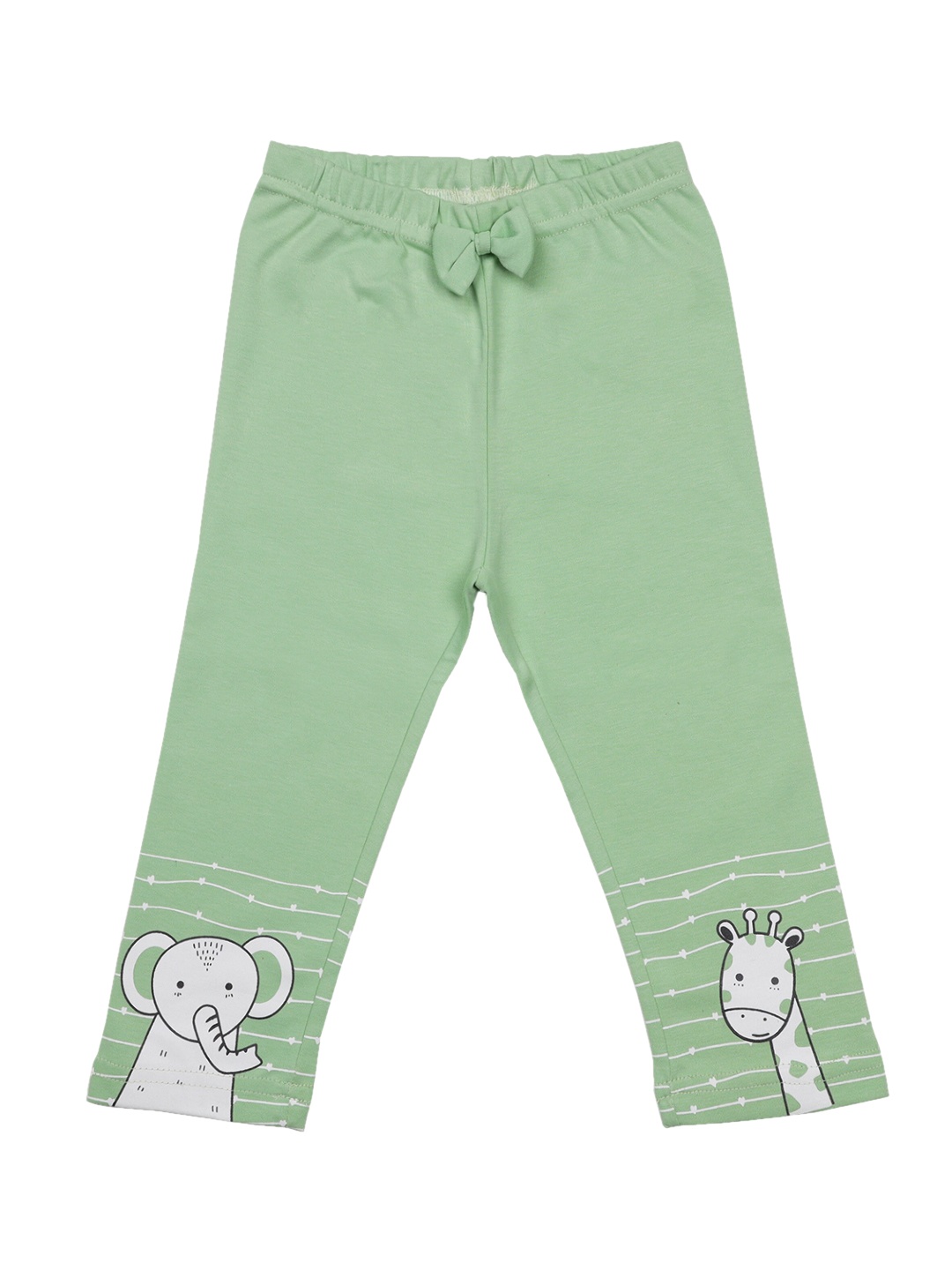KICKS & CRAWL Infant Girls Sea Green & White Animal Friends Printed Cotton Leggings
KICKS & CRAWL Infant Girls Sea Green & White Animal Friends Printed Cotton Leggings