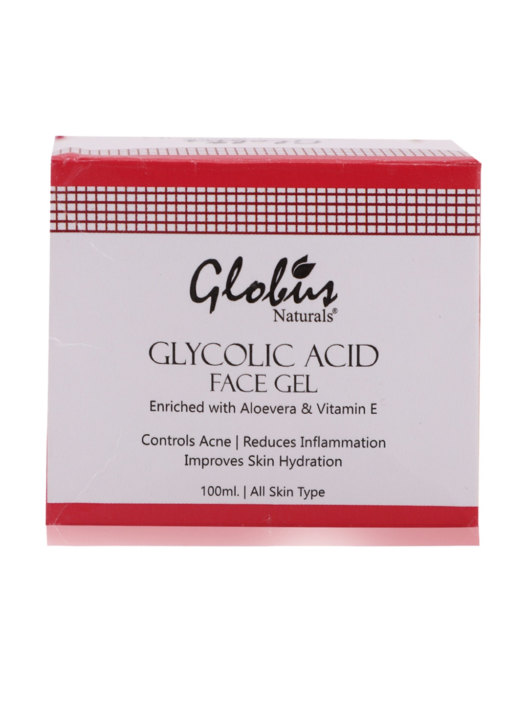 Globus naturals Pimple Clear Glycolic Acid Face Gel - For Brightening & Anti Acne - 100 ml, Transparent
Globus naturals Pimple Clear Glycolic Acid Face Gel - For Brightening & Anti Acne - 100 ml, Transparent