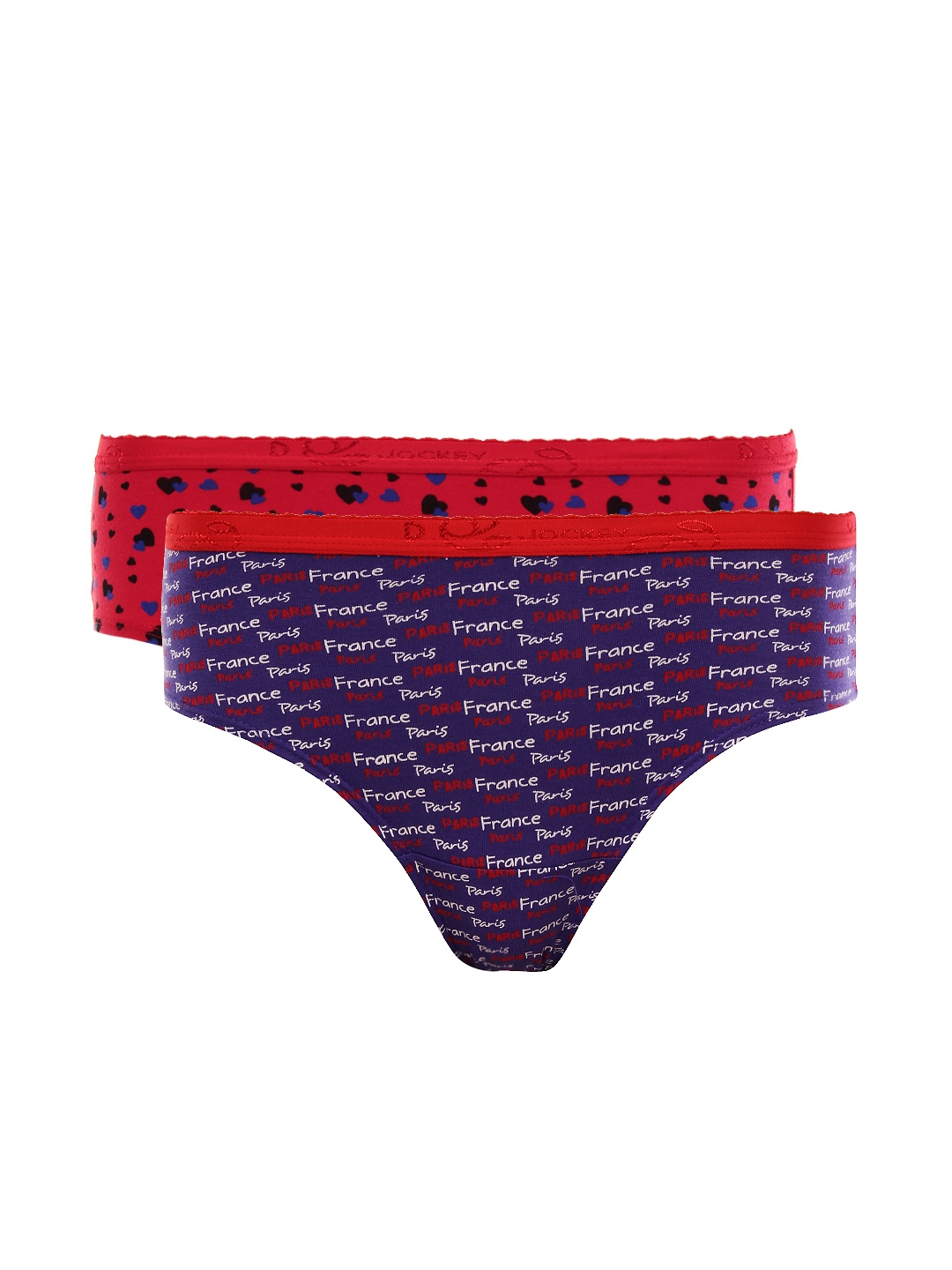 Jockey Women Pack of 2 Printed Cotton Ultra Soft Hipster Briefs 1523-0210, Navy blue
Jockey Women Pack of 2 Printed Cotton Ultra Soft Hipster Briefs 1523-0210, Navy blue