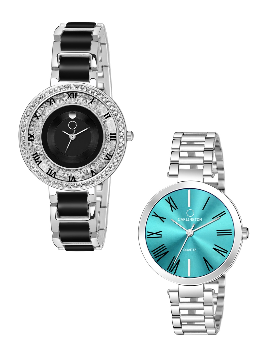 CARLINGTON Women Multicoloured Mother of Pearl Dial & Multicoloured Stainless Steel Bracelet Style Straps Watch
CARLINGTON Women Multicoloured Mother of Pearl Dial & Multicoloured Stainless Steel Bracelet Style Straps Watch