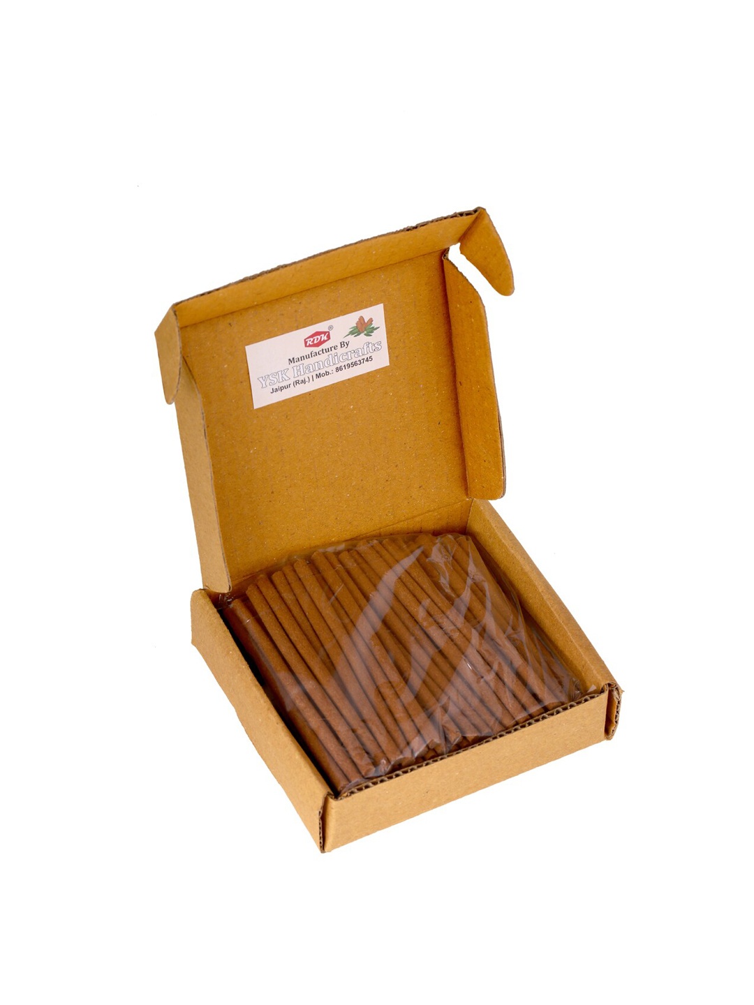 RDK Sandalwood Flavour Charcoal Free Ayurvedic Dhoop Sticks with Holder-200 gram, Beige
RDK Sandalwood Flavour Charcoal Free Ayurvedic Dhoop Sticks with Holder-200 gram, Beige