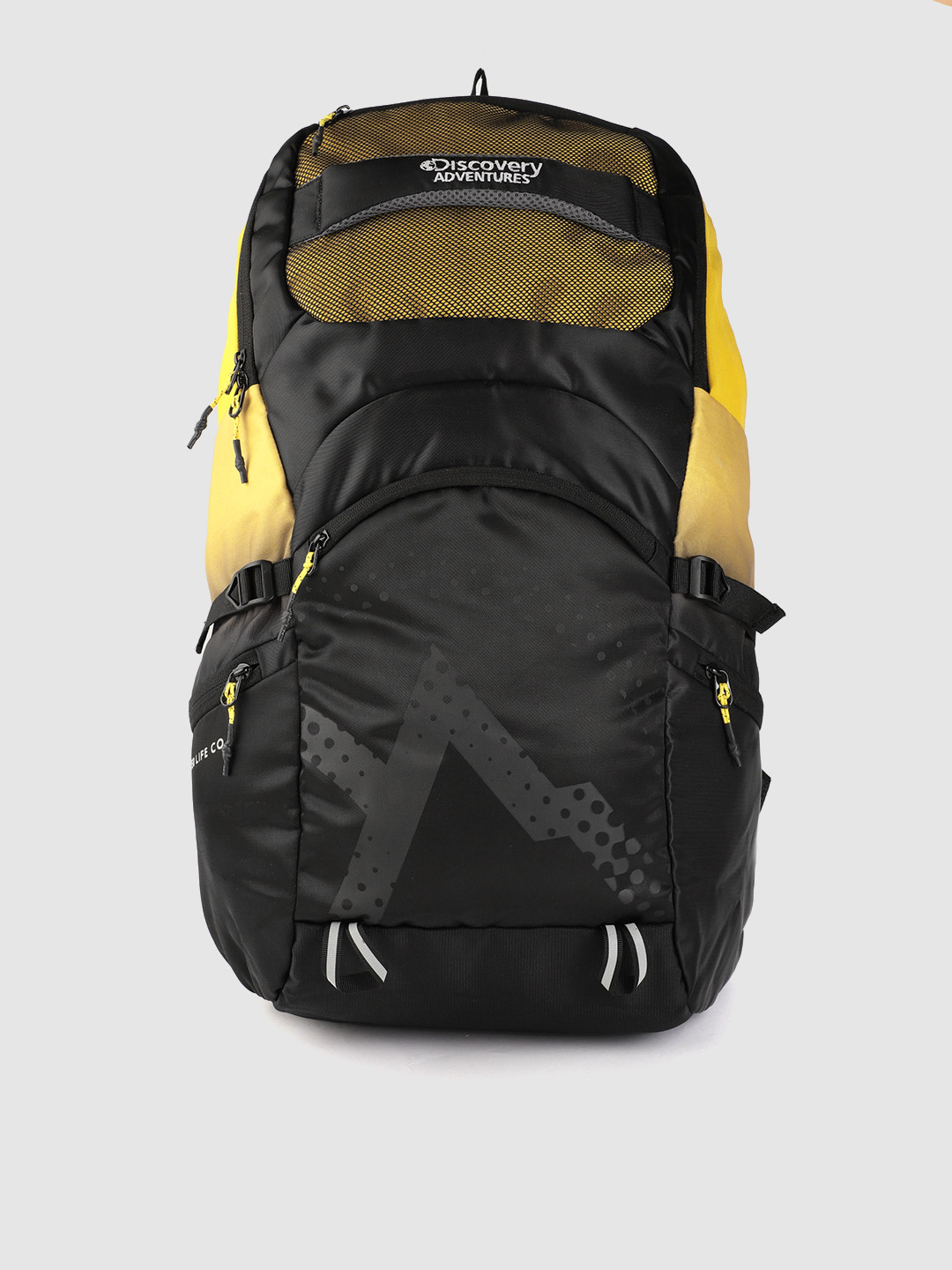 Roadster x Discovery Adventures Unisex Black & Yellow Printed 16 Inch Laptop Rucksack-44 L
Roadster x Discovery Adventures Unisex Black & Yellow Printed 16 Inch Laptop Rucksack-44 L