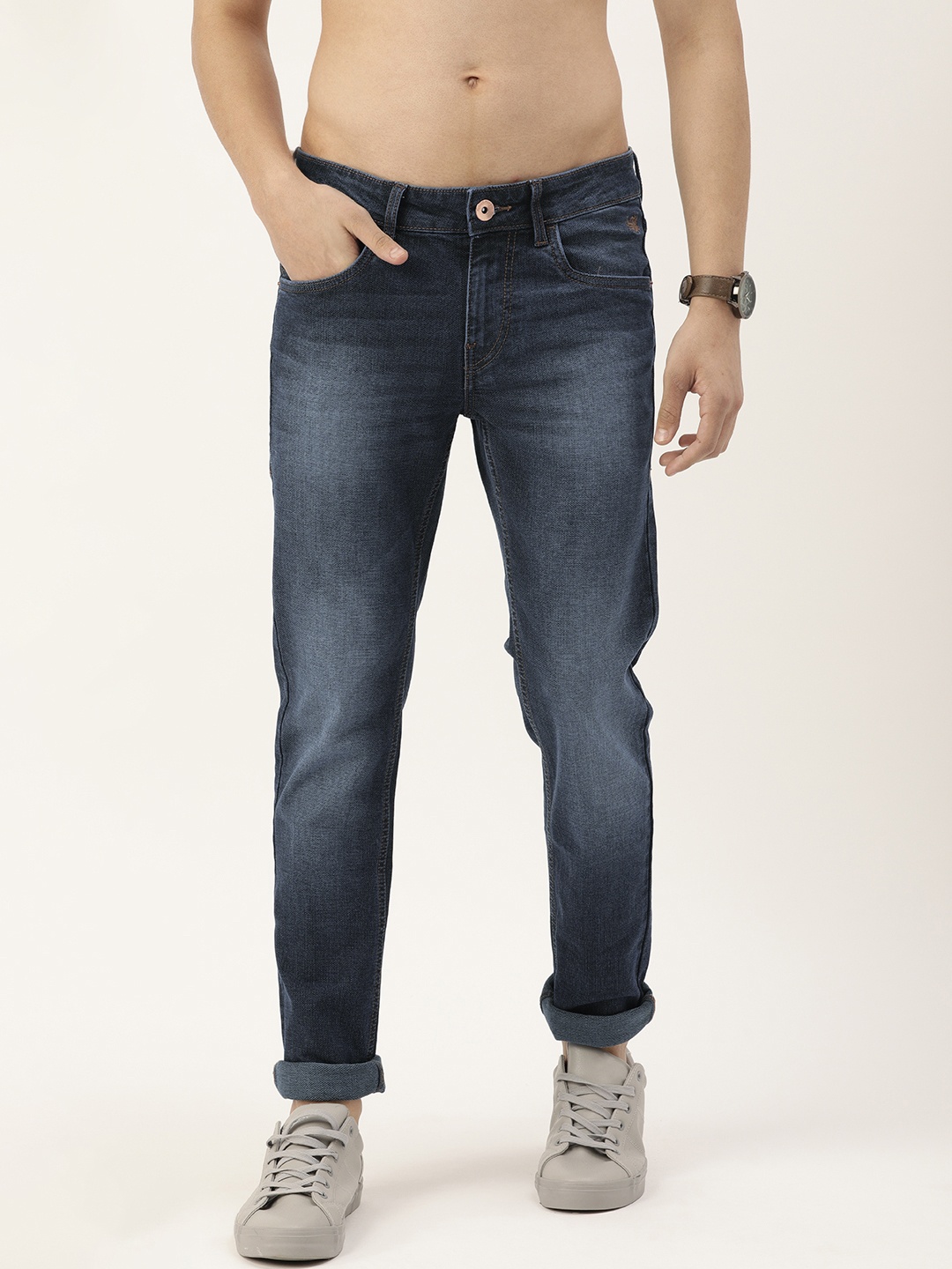 Flying Machine Men Blue Jackson Skinny Fit Low-Rise Light Fade Stretchable Jeans
Flying Machine Men Blue Jackson Skinny Fit Low-Rise Light Fade Stretchable Jeans