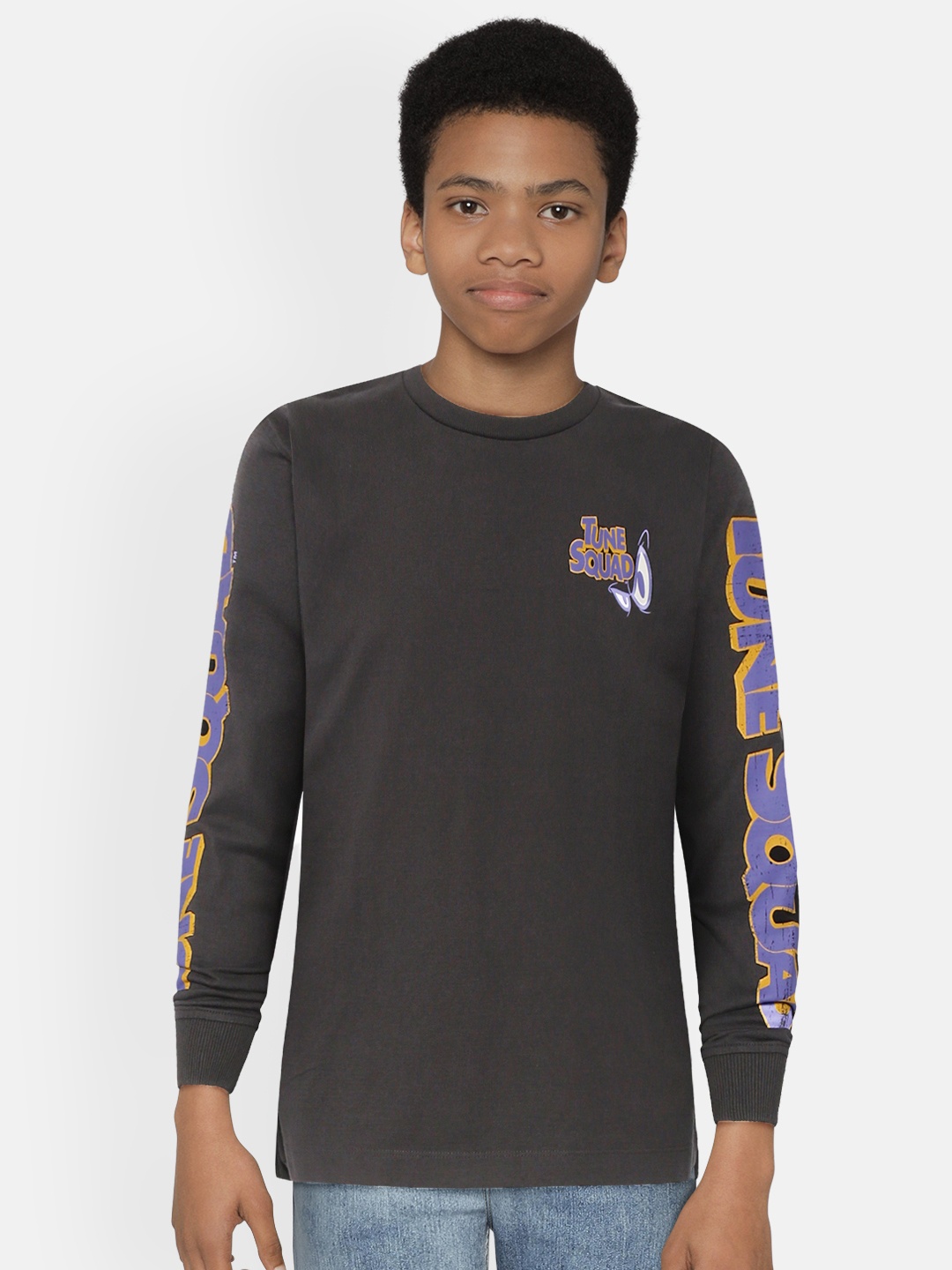 Marks & Spencer Boys Charcoal Grey Looney Tunes Print Pure Cotton Sustainable Sweatshirt
Marks & Spencer Boys Charcoal Grey Looney Tunes Print Pure Cotton Sustainable Sweatshirt