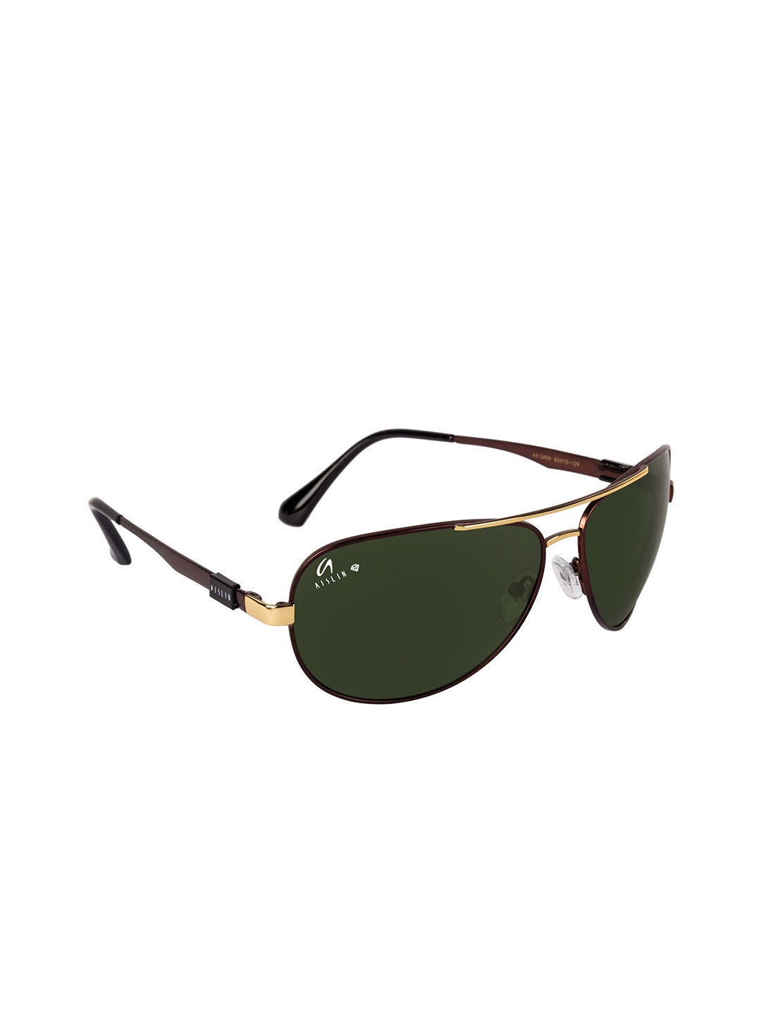 AISLIN Men Green Lens Aviator Sunglasses with UV Protected Lens 14288-55-AS-3456
AISLIN Men Green Lens Aviator Sunglasses with UV Protected Lens 14288-55-AS-3456