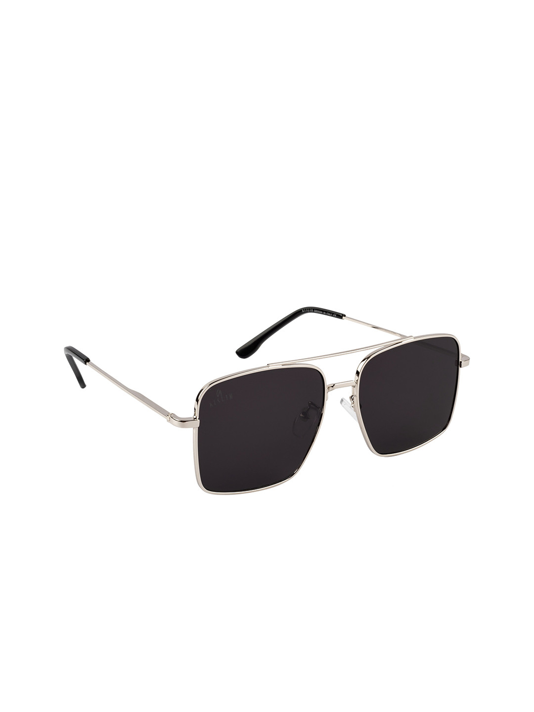 AISLIN Unisex Black Lens & Silver-Toned Wayfarer Sunglasses with UV Protected Lens
AISLIN Unisex Black Lens & Silver-Toned Wayfarer Sunglasses with UV Protected Lens