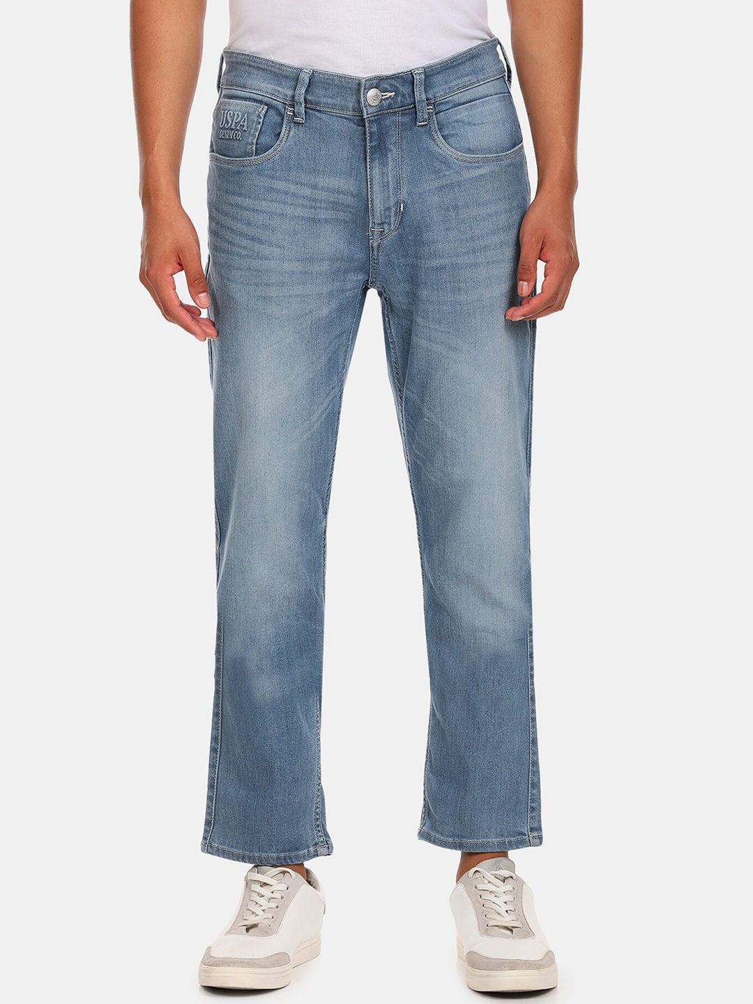 U.S. Polo Assn. Denim Co. Men Blue Slim Fit Heavy Distress Non Stretchable Slim Fit Jeans
U.S. Polo Assn. Denim Co. Men Blue Slim Fit Heavy Distress Non Stretchable Slim Fit Jeans