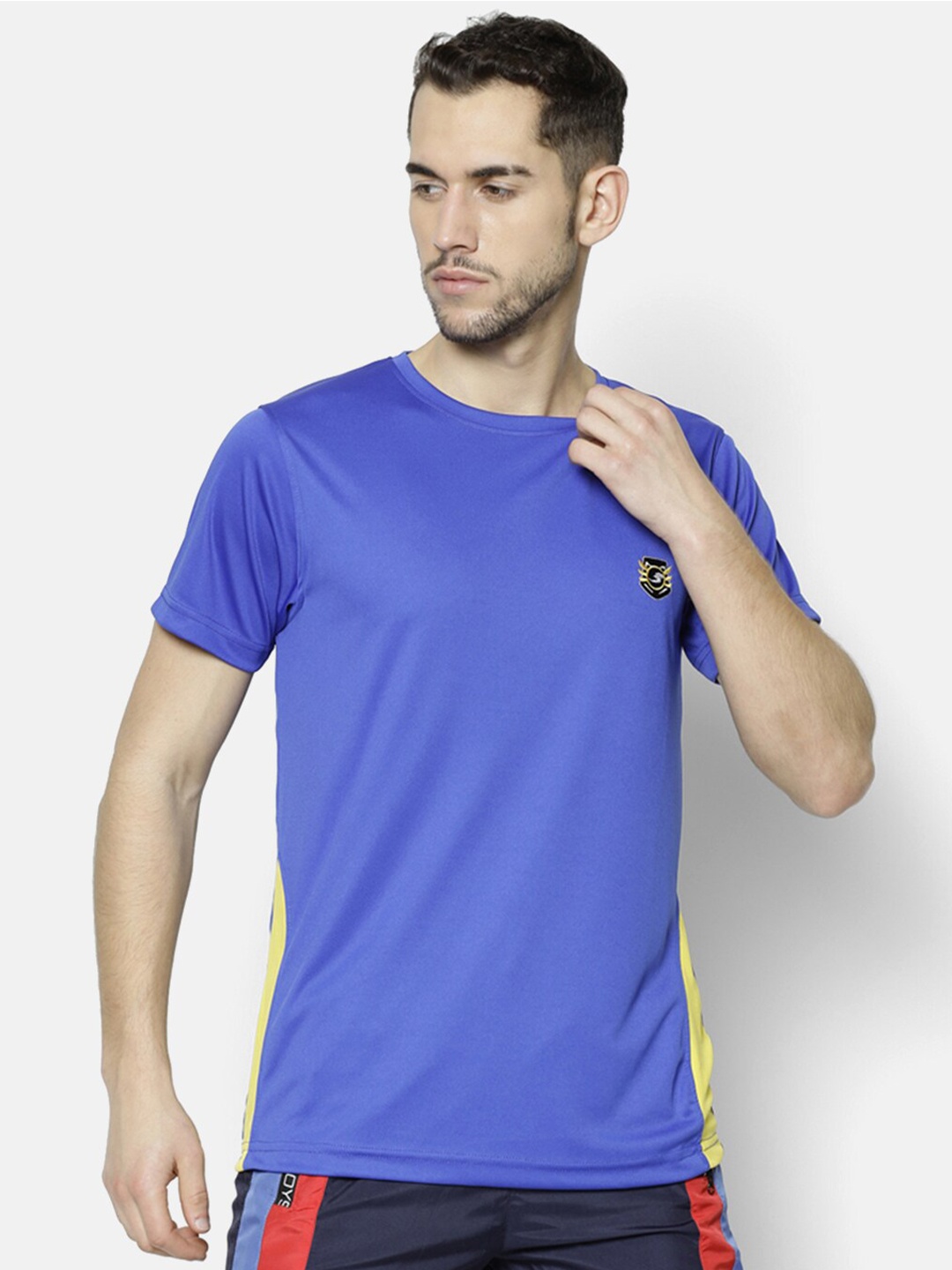 V2 Value & Variety Men Blue T-shirt