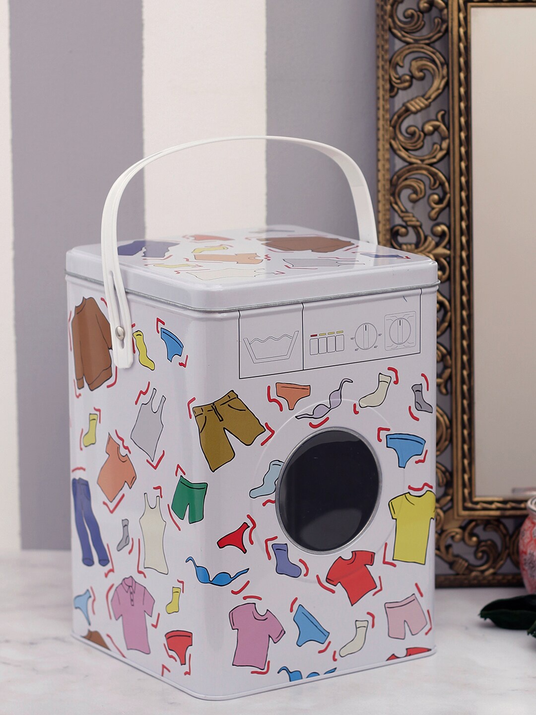 A Vintage Affair- Home Decor White Washing Clothes Detergent Powder Storage Organiser
A Vintage Affair- Home Decor White Washing Clothes Detergent Powder Storage Organiser