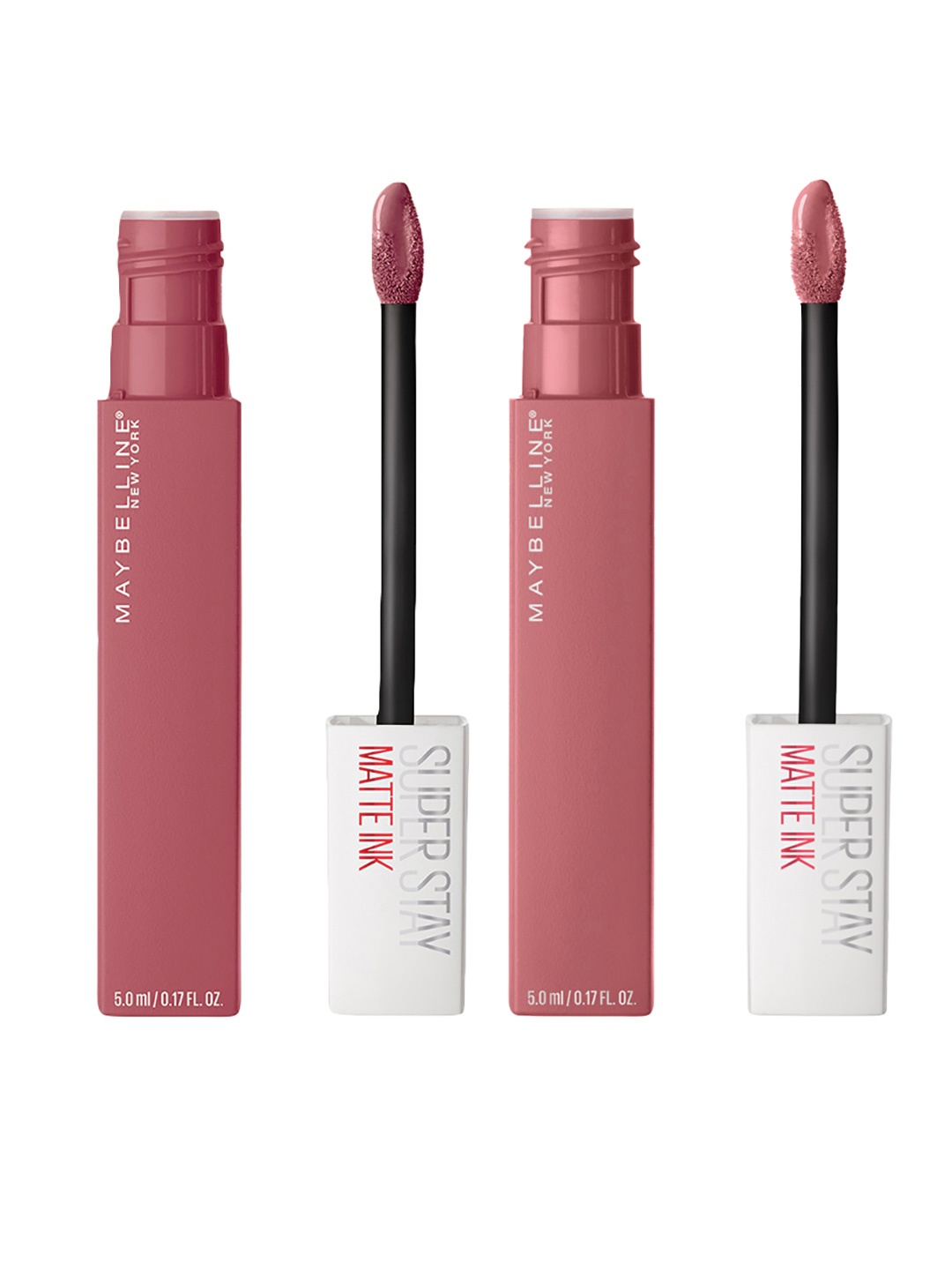 Maybelline Set of 2 New York Super Stay Matte Ink Liquid Lipstick- Self Starter & Delicate, Pink
Maybelline Set of 2 New York Super Stay Matte Ink Liquid Lipstick- Self Starter & Delicate, Pink