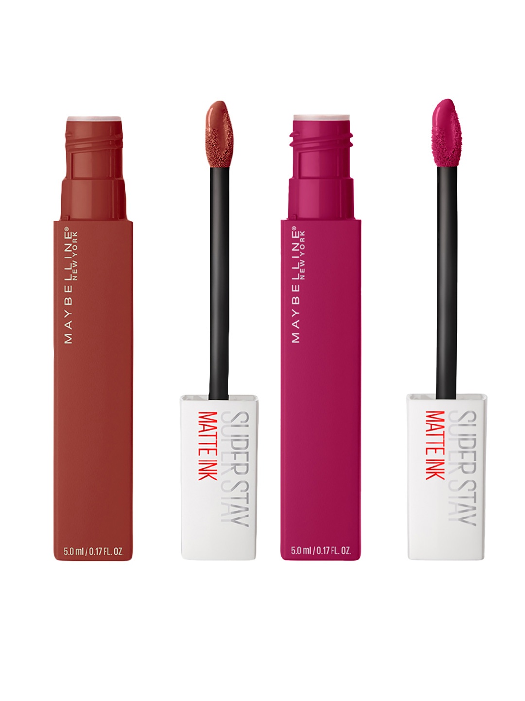 Maybelline Set of 2 New York Super Stay Matte Ink Liquid Lipsticks - Artist & Seeker, Pink
Maybelline Set of 2 New York Super Stay Matte Ink Liquid Lipsticks - Artist & Seeker, Pink