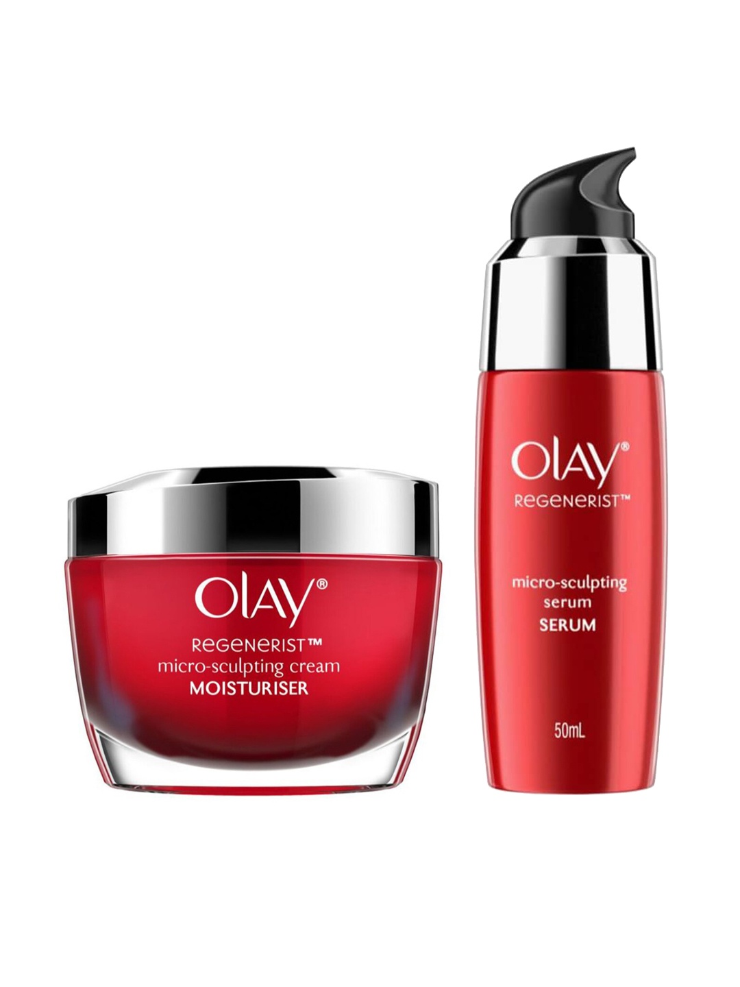 Olay Women Regenerist Advanced Anti Ageing Serum & Regenerist Advanced Anti-Ageing Cream, White
Olay Women Regenerist Advanced Anti Ageing Serum & Regenerist Advanced Anti-Ageing Cream, White