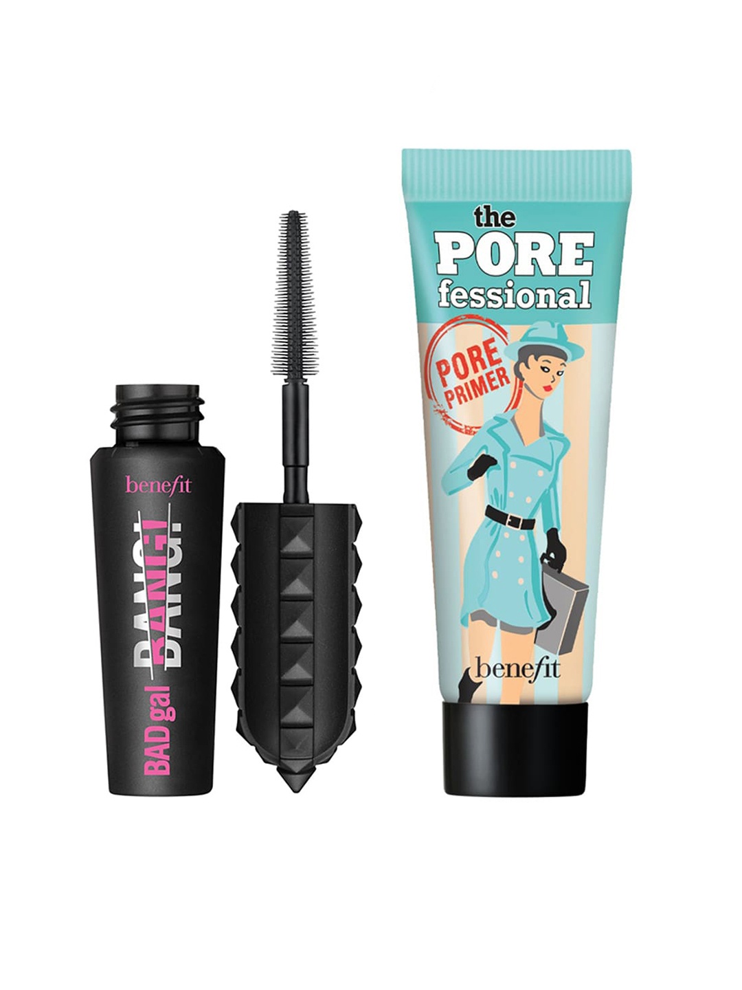 Benefit Cosmetics Set of The Porefessional Mini Pore Primer & Badgal Bang Mascara, Black
Benefit Cosmetics Set of The Porefessional Mini Pore Primer & Badgal Bang Mascara, Black