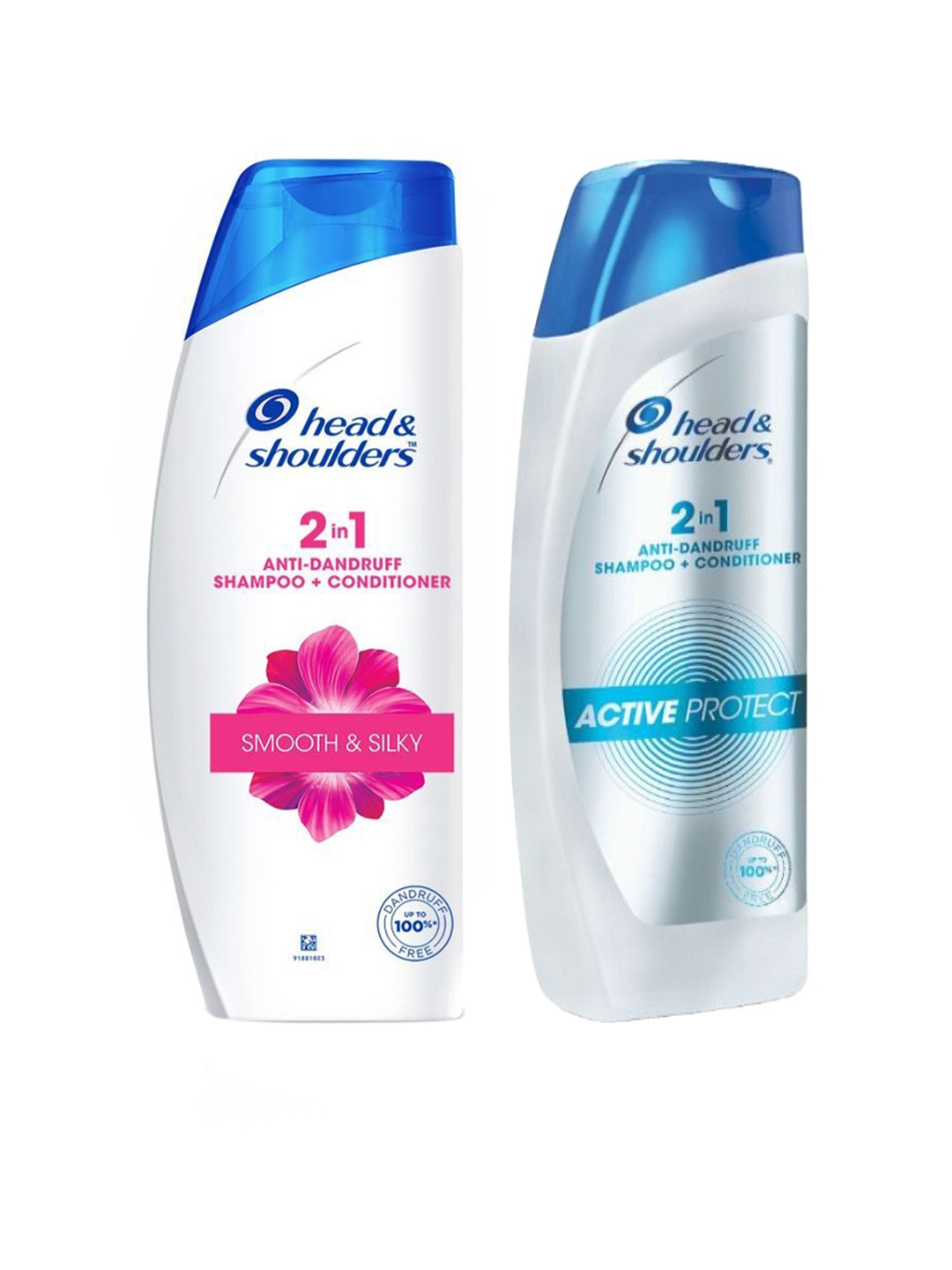 Head & Shoulders Set of 2 Smooth & Silky & Active Protect 2-in-1 Shampoo & Conditioner, White
Head & Shoulders Set of 2 Smooth & Silky & Active Protect 2-in-1 Shampoo & Conditioner, White