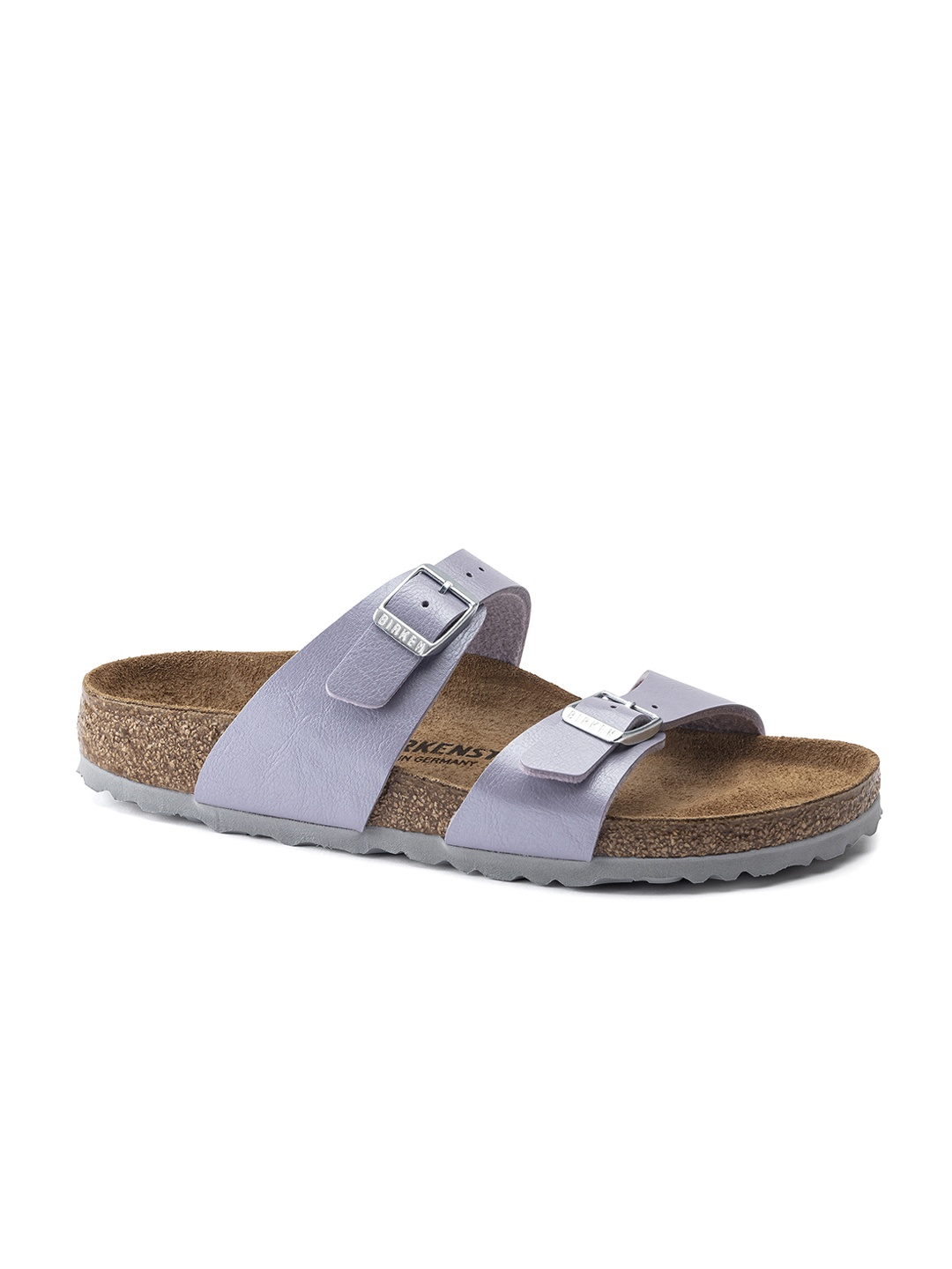 Birkenstock Sydney Women Light Purple Textured Open Toe Narrow Width Flats With Buckles
Birkenstock Sydney Women Light Purple Textured Open Toe Narrow Width Flats With Buckles